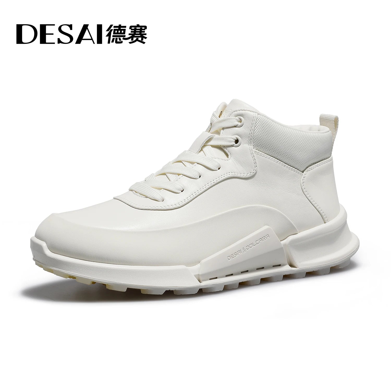 Desai [ Graphene fast heat triple technology ] winter fleece warm casual shoes men's leather sports shoes