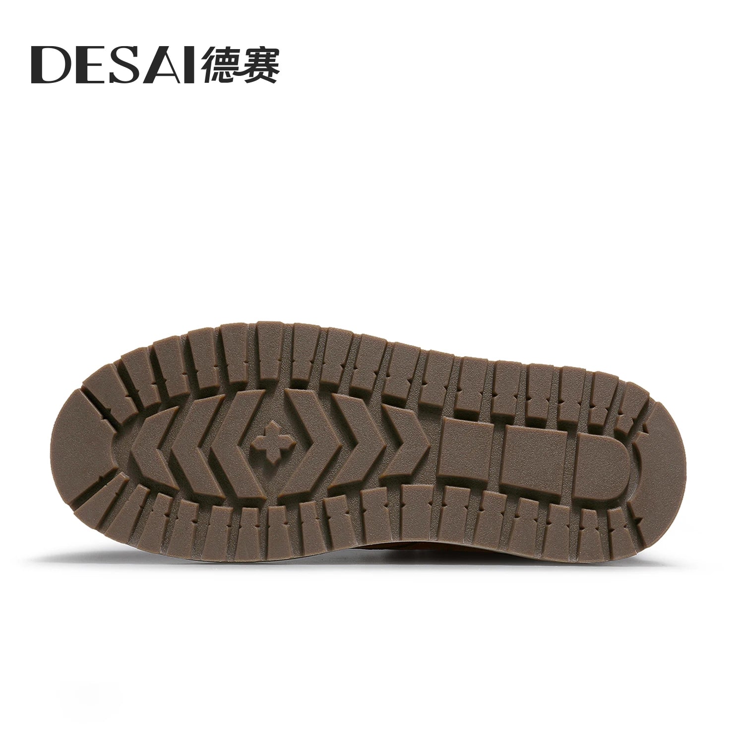 Desai Men's retro British style high top casual men's shoes warm thick sole cargo men's boots
