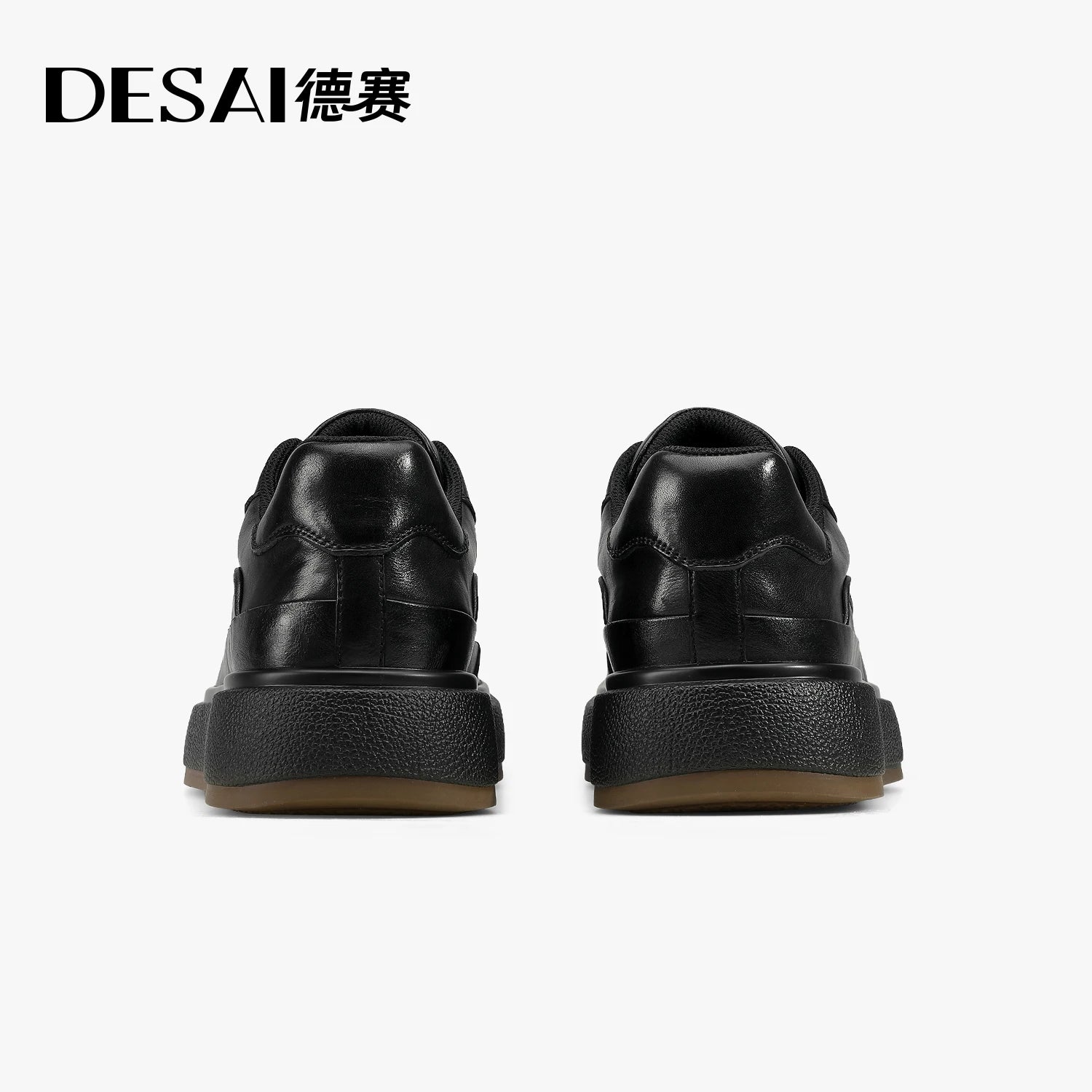 DESAI Genuine leather men's comfortable soft sole casual shoes breathable versatile sports men's shoes
