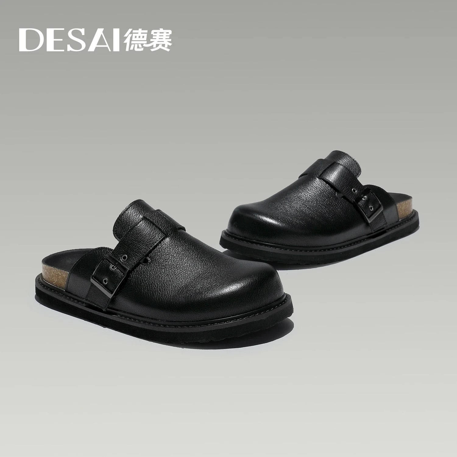 DESAI Summer retro Birkies breathable versatile flat casual shoes for men