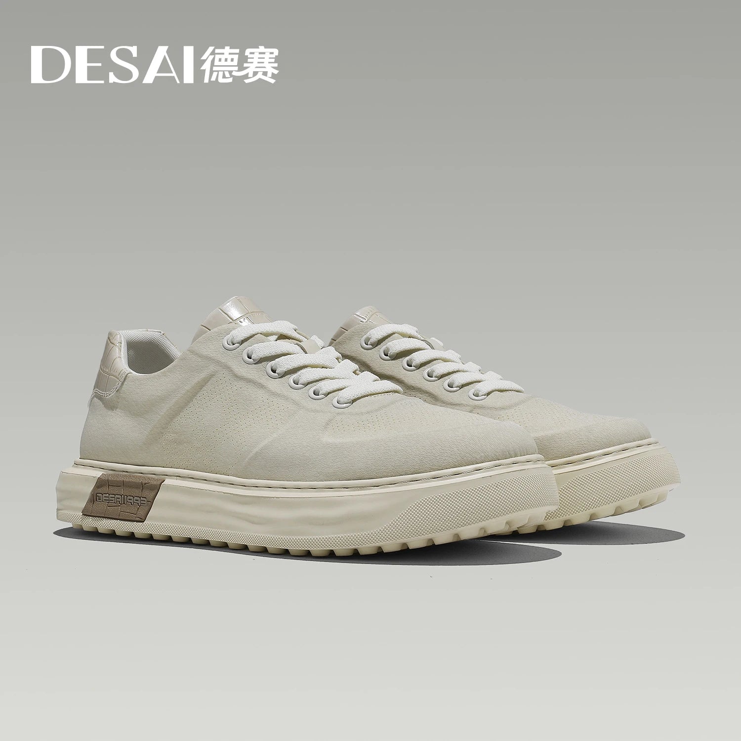 DESAI Summer breathable shoes height increase sports shoes light and soft sole leisure men's shoes