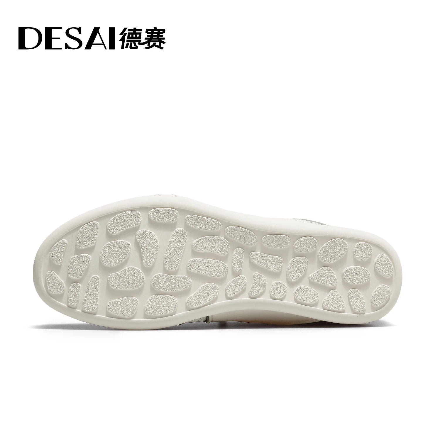DESAI Men's casual shoes with breathable mesh surface and lightweight sole; versatile and comfortable with soft sole