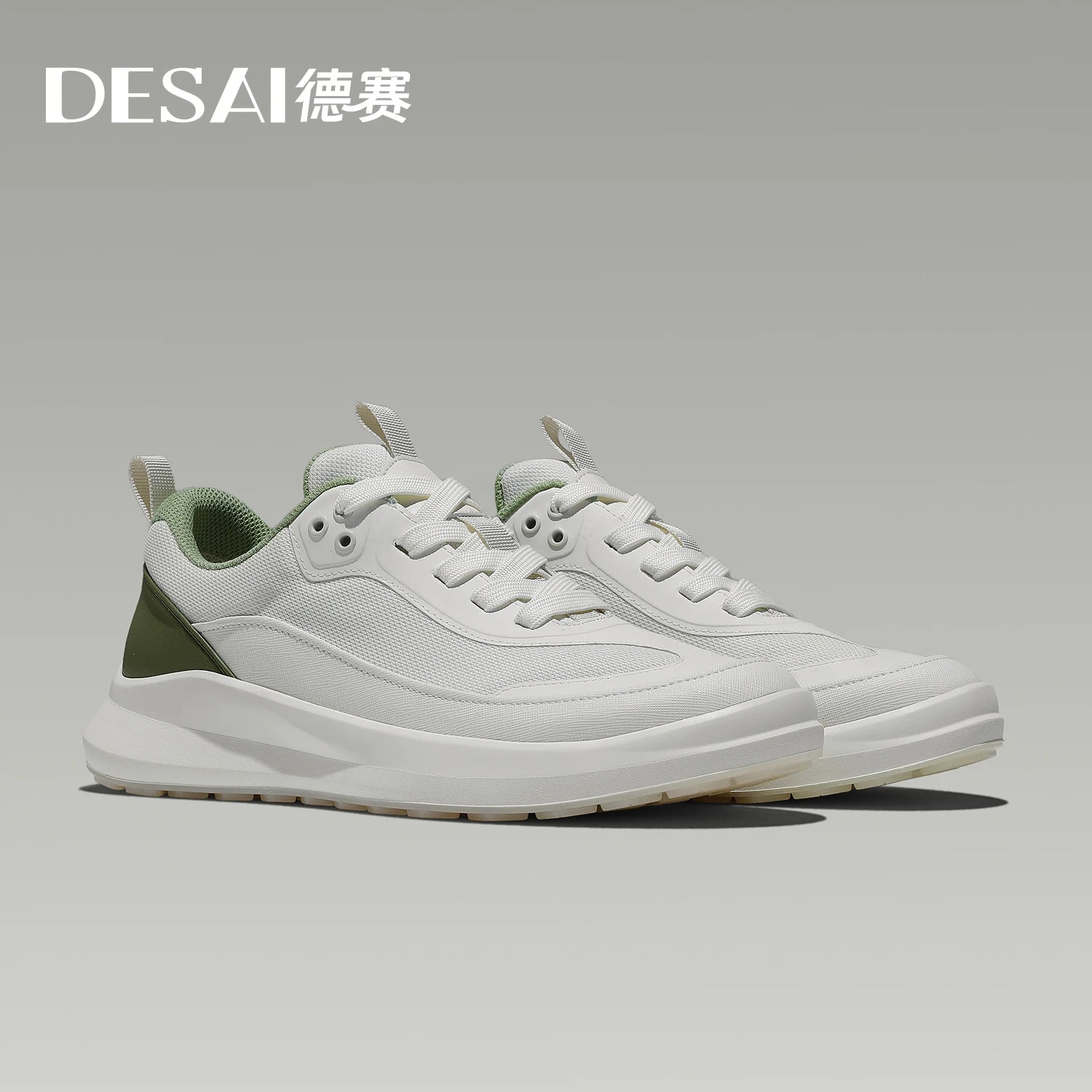 DESAI Breathable men's casual shoes with soft soles for comfortable sports and running shoes for commuting