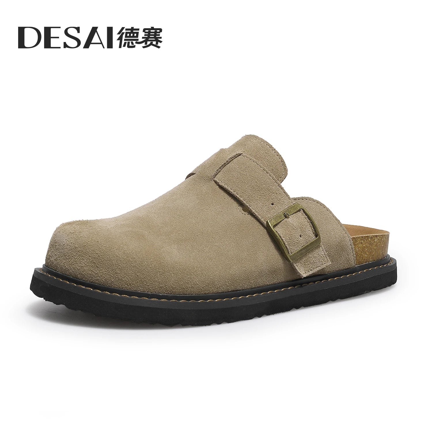 DESAI Summer retro Birkies breathable versatile flat casual shoes for men