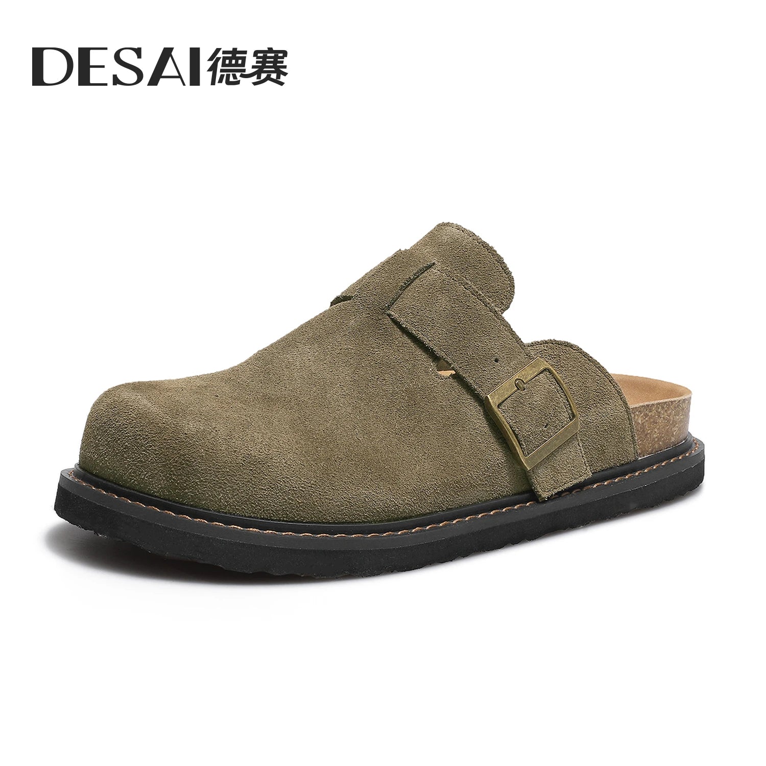 DESAI Summer retro Birkies breathable versatile flat casual shoes for men