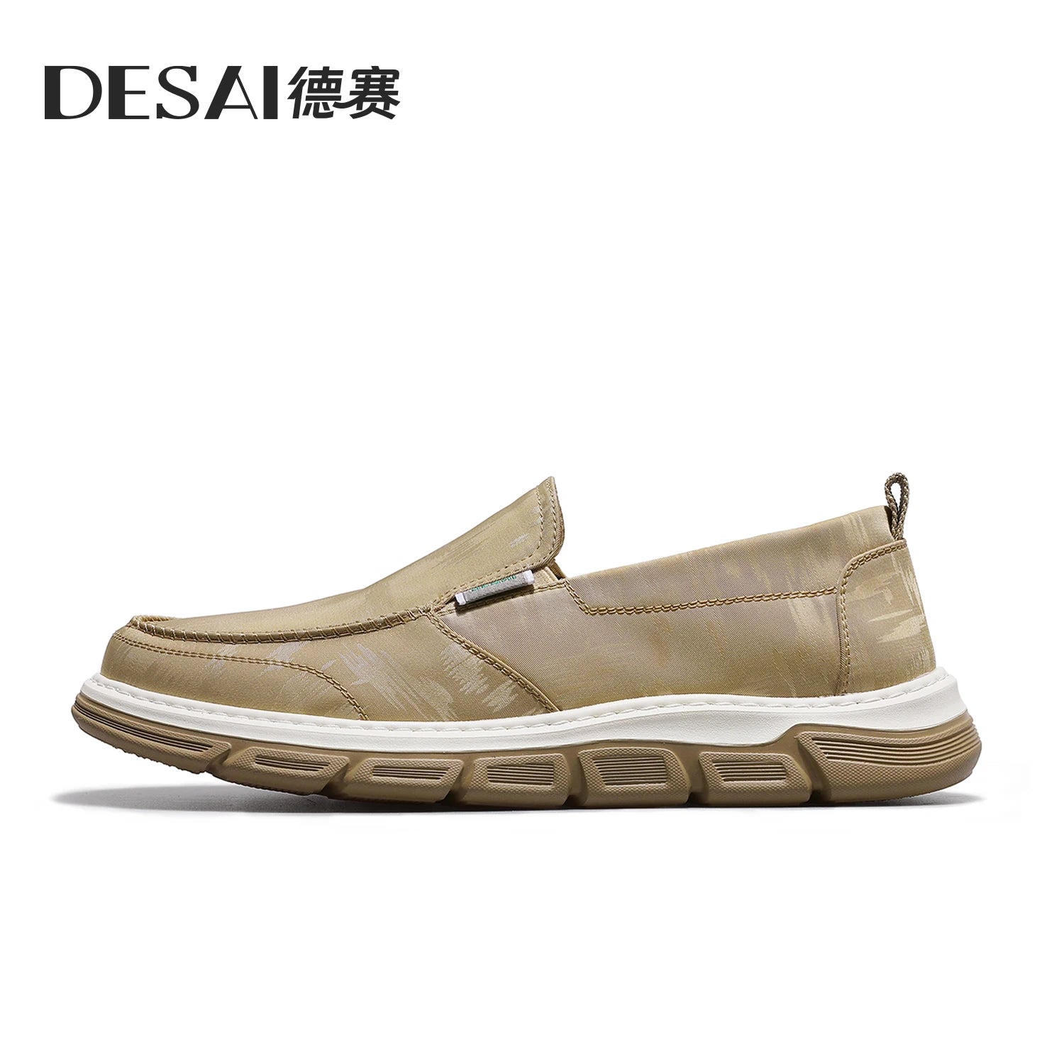 DESAI Casual kangaroo shoes for men, comfortable and breathable low-top shoes for daily wear