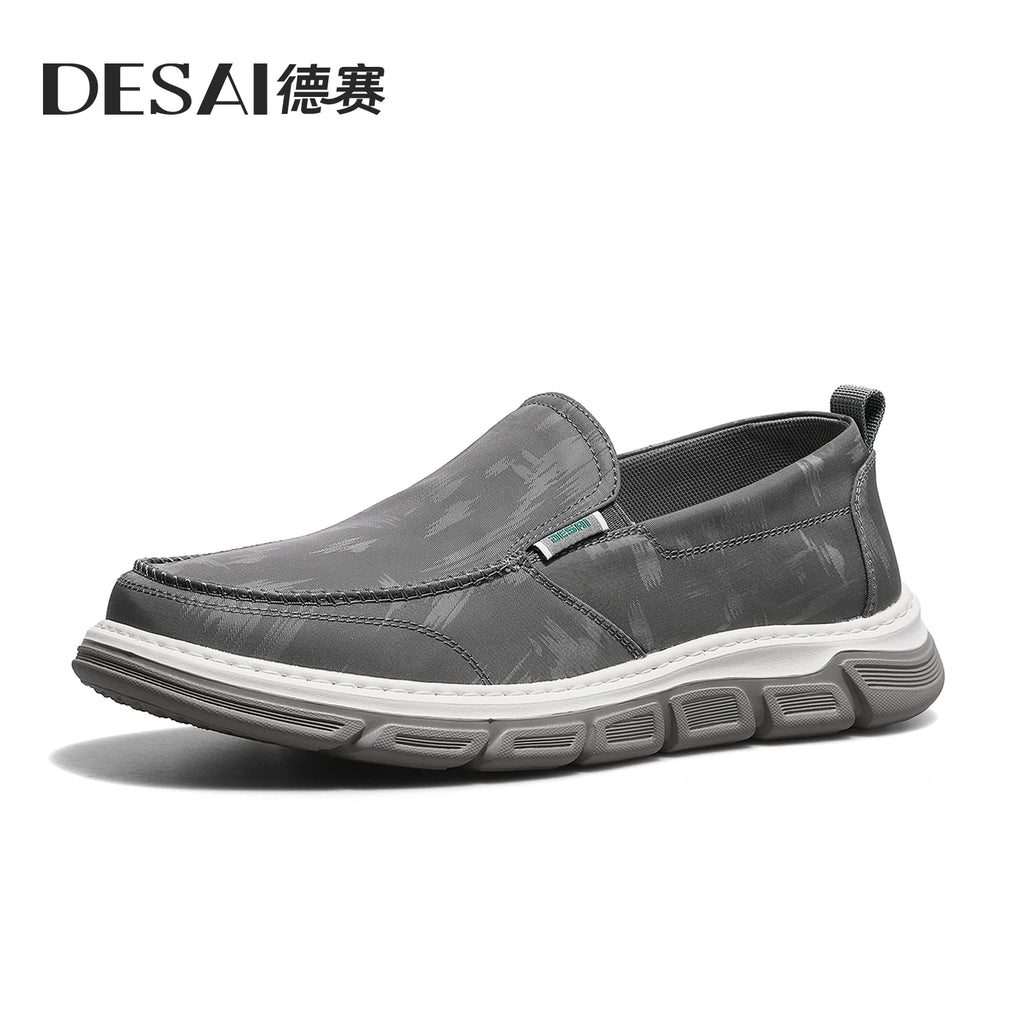 DESAI Casual kangaroo shoes for men, comfortable and breathable low-top shoes for daily wear