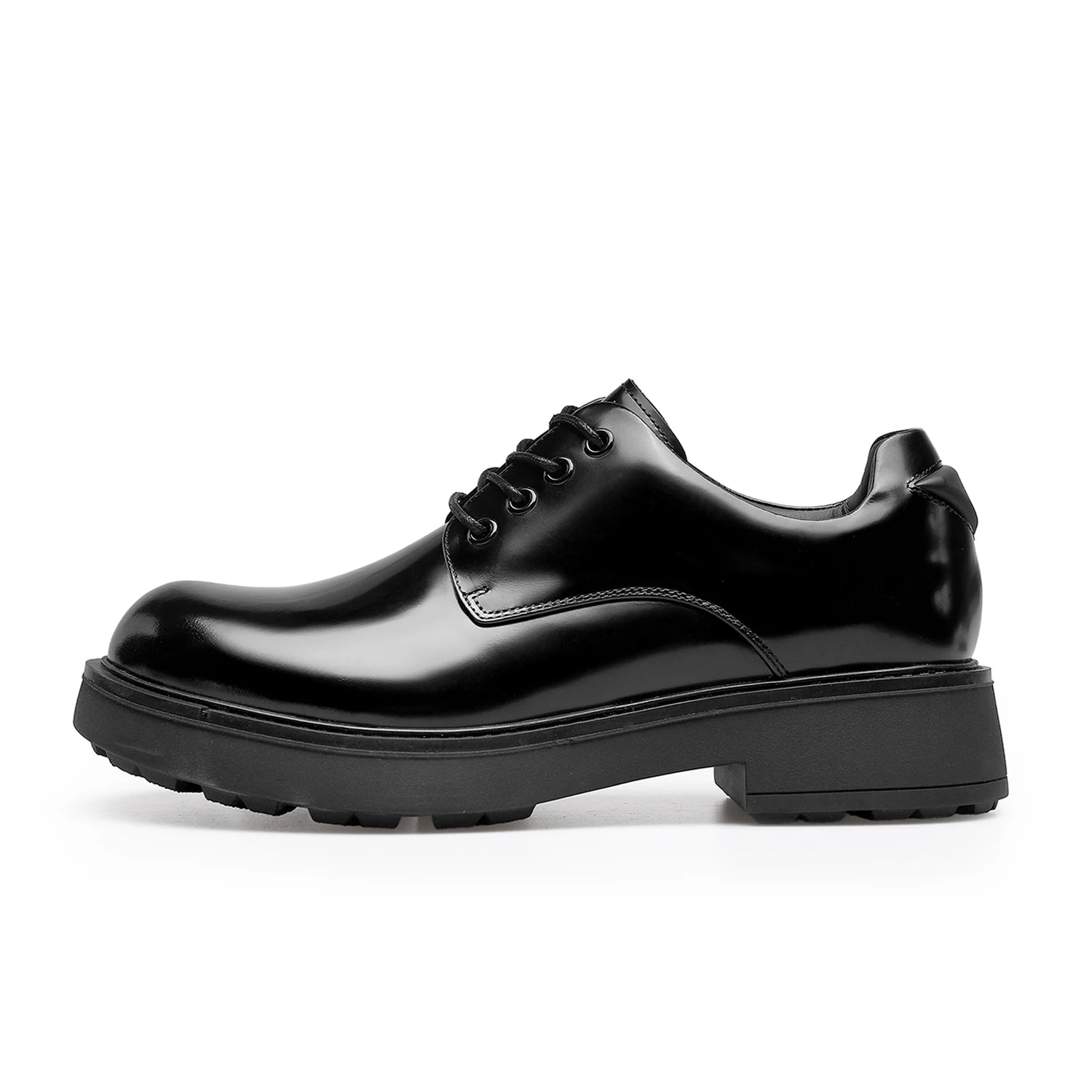DESAI Casual leather shoes genuine leather formal derby shoes British style commuting height increase