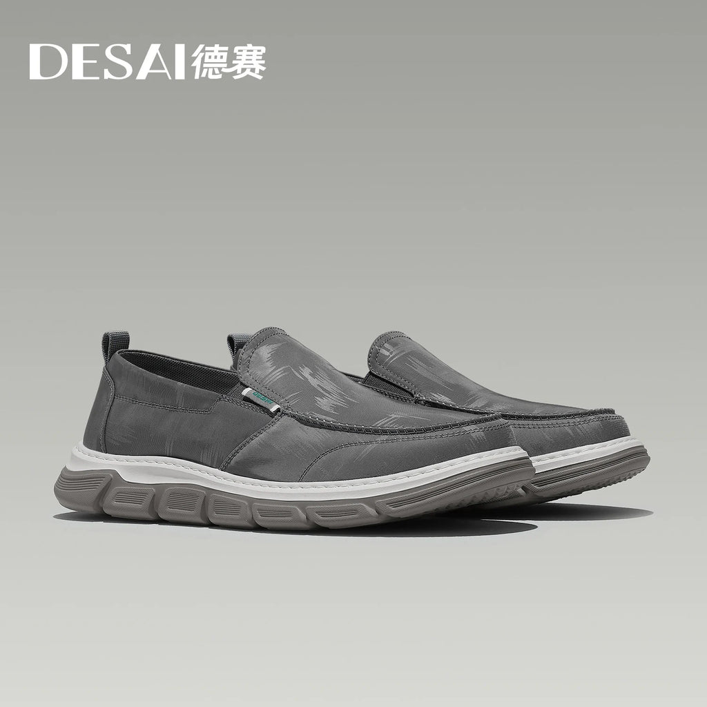 DESAI Casual kangaroo shoes for men, comfortable and breathable low-top shoes for daily wear