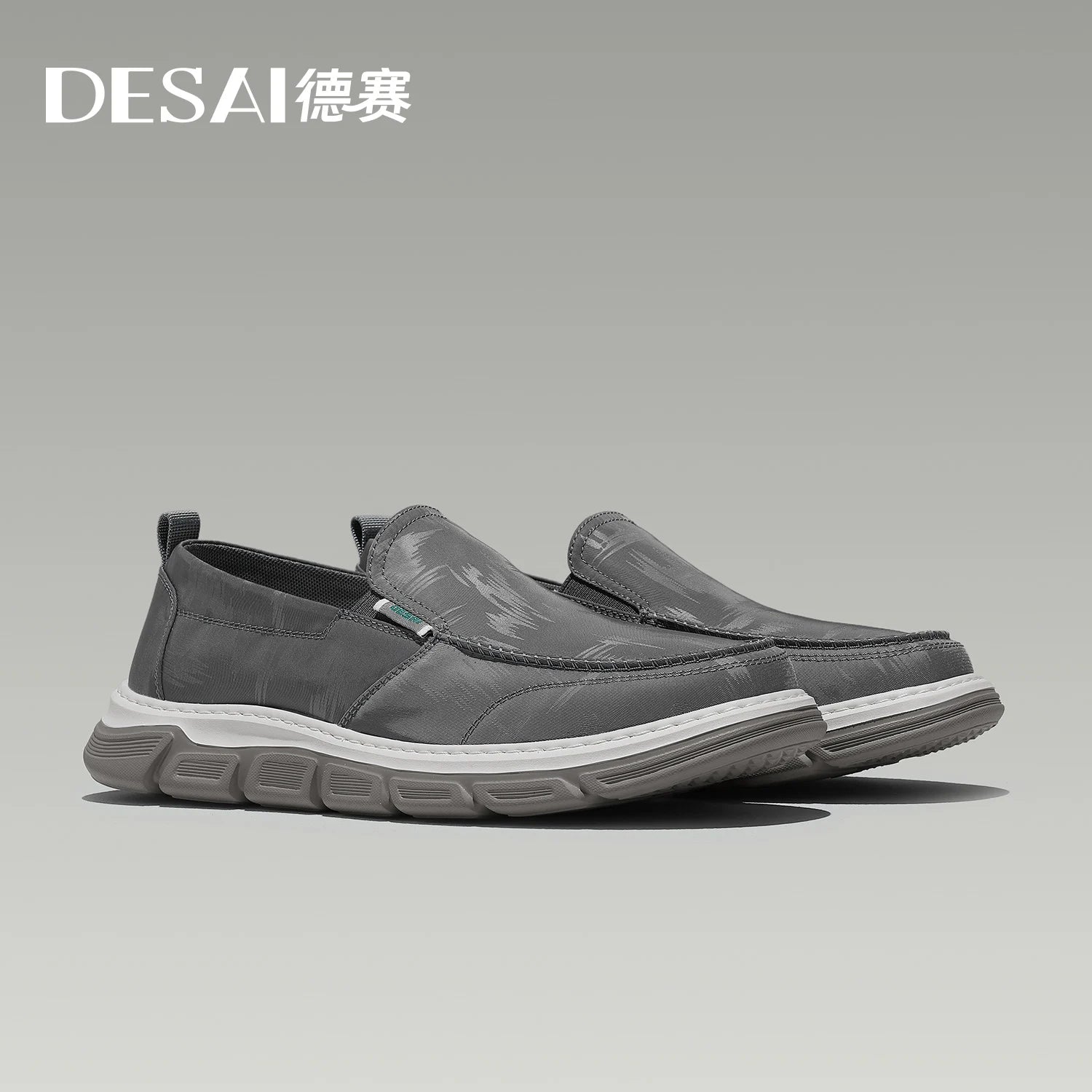 DESAI Casual kangaroo shoes for men, comfortable and breathable low-top shoes for daily wear