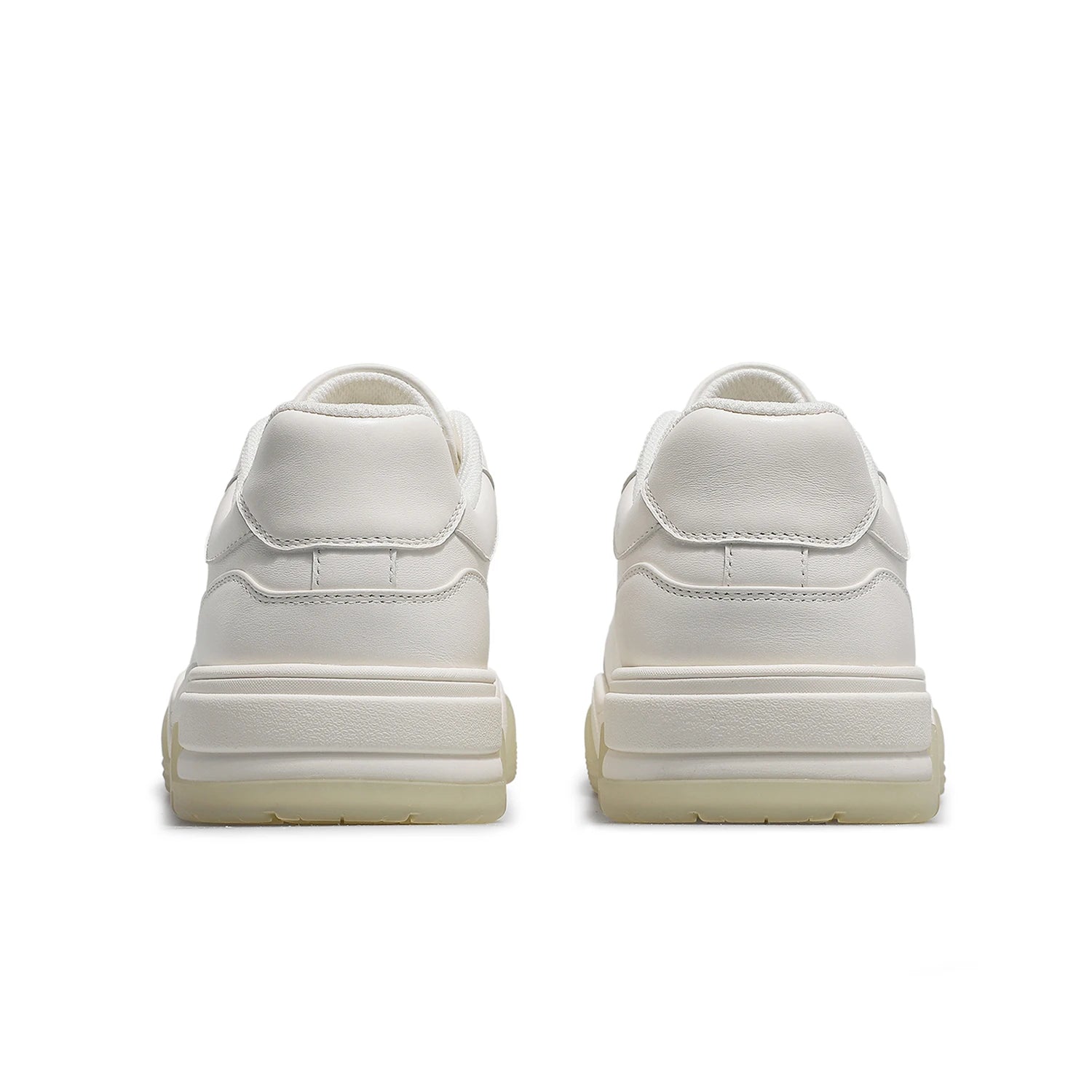 DESAI Leather skateboard shoes white shoes men's casual shoes height increasing shoes