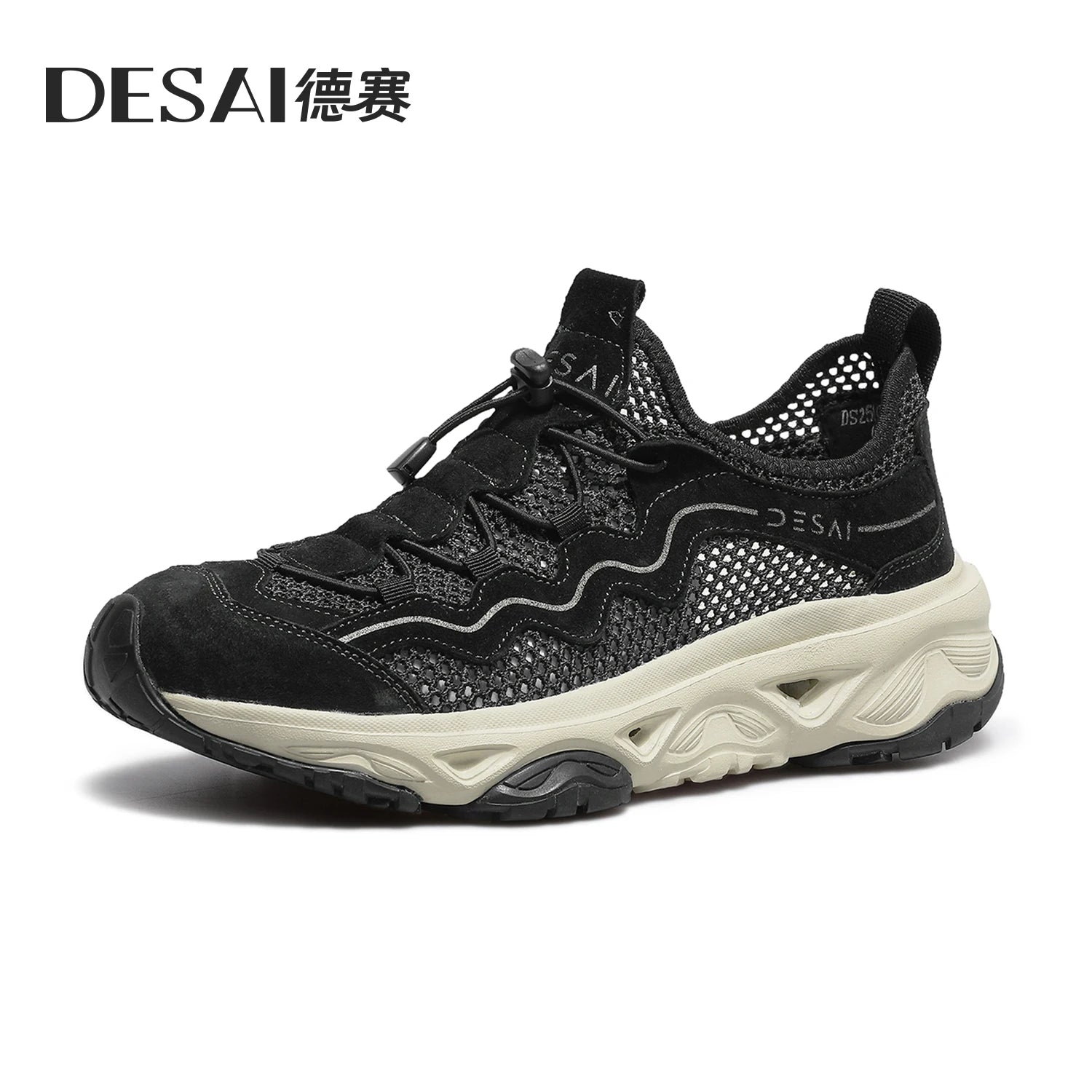 DESAI Lightweight, soft sole, breathable, outdoor leisure shoes for men, suitable for stream trekking