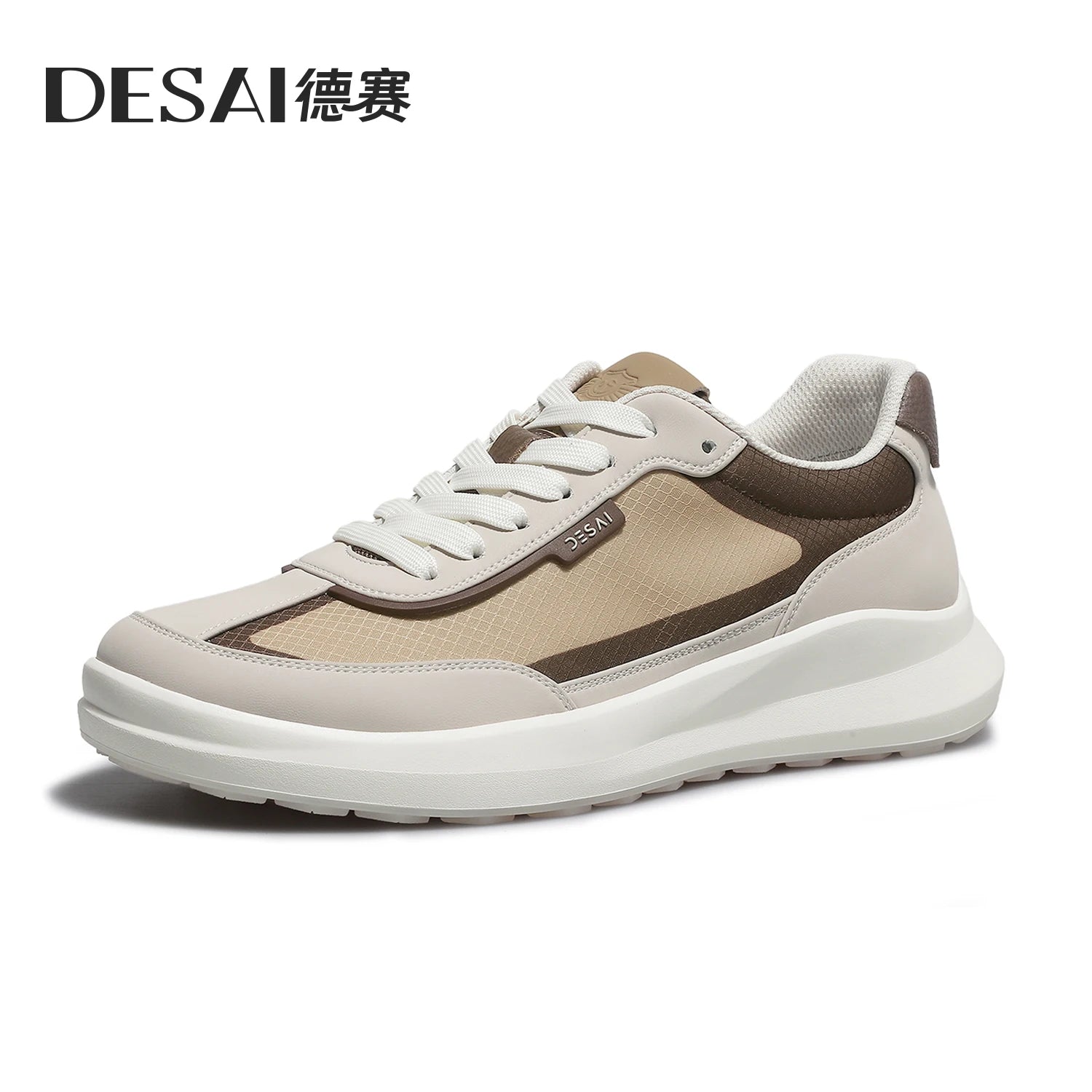 DESAI Breathable men's casual shoes with soft soles and versatile for sports and running