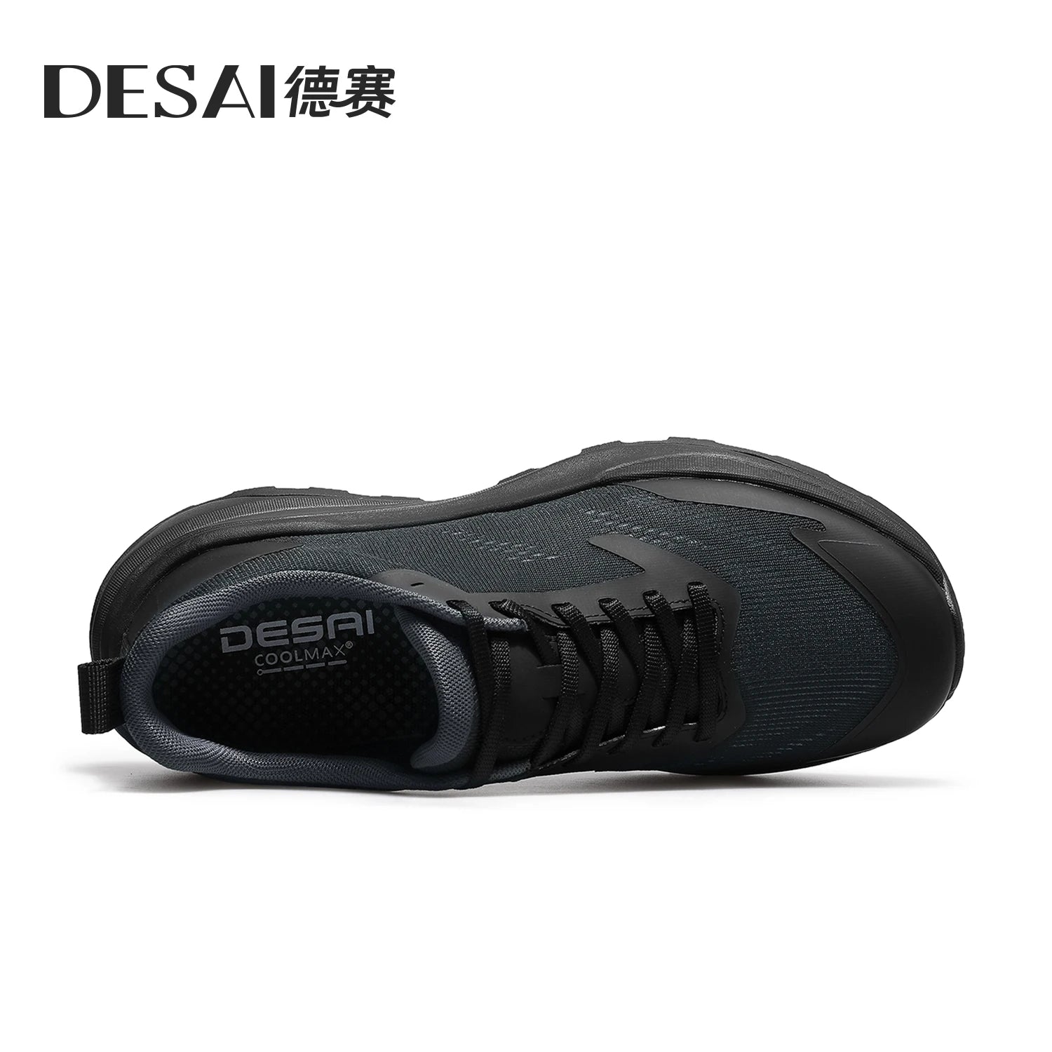 DESAI Breathable and comfortable casual shoes for men; versatile low-top lightweight outdoor sports shoes.