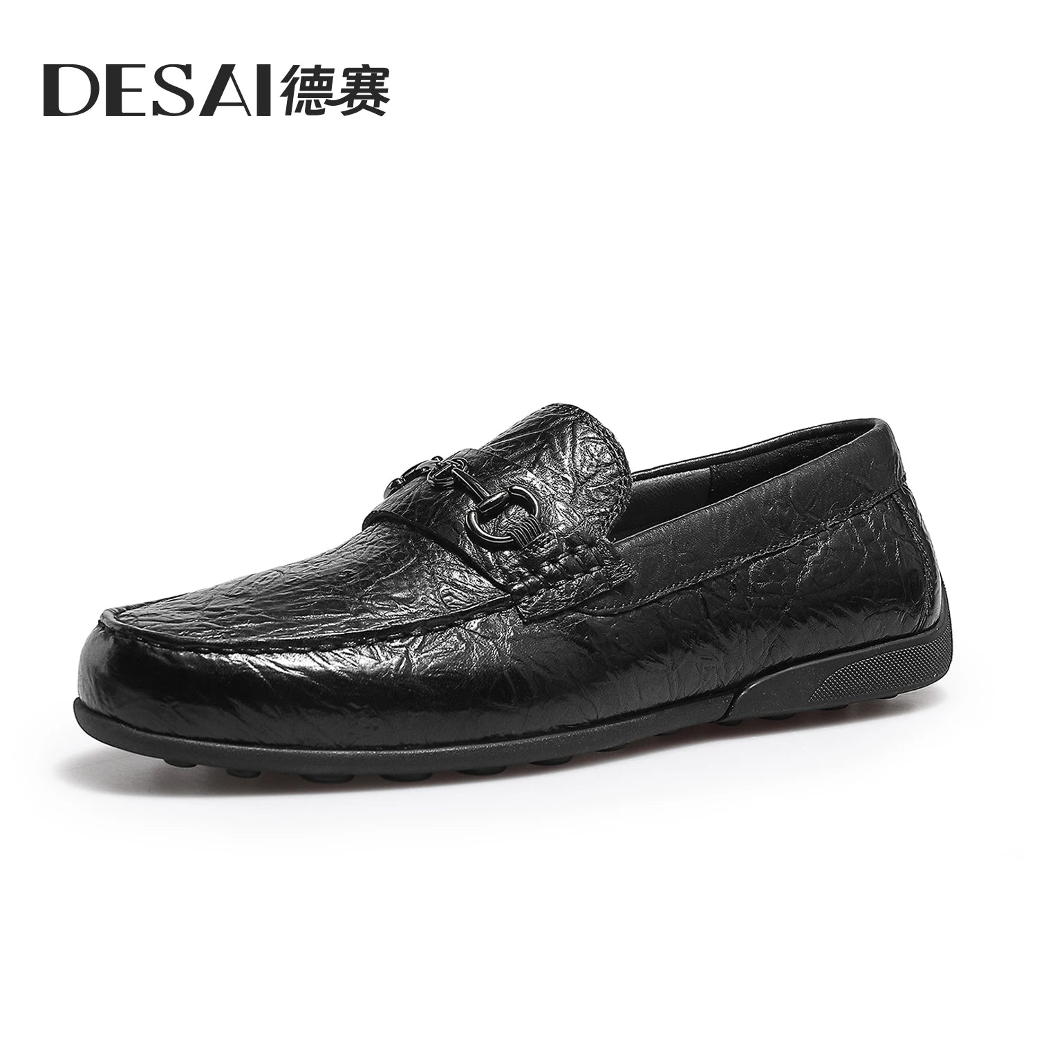 DESAI Breathable mesh shoes; lightweight, soft sole, sports casual shoes, low-top, scratch-resistant men's running shoes.