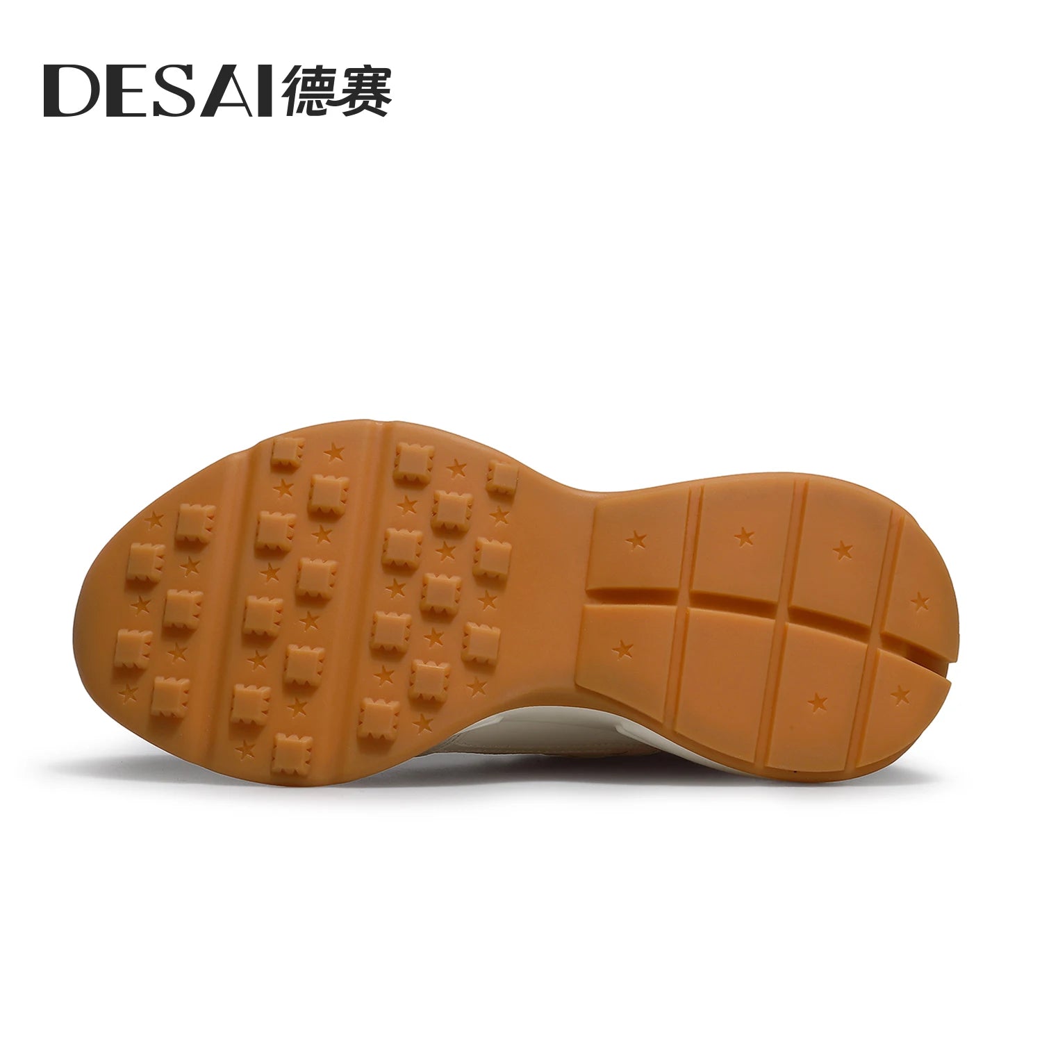 DESAI Lightweight breathable men's sports shoes with low-cut design for height enhancement versatile for running and casual wear
