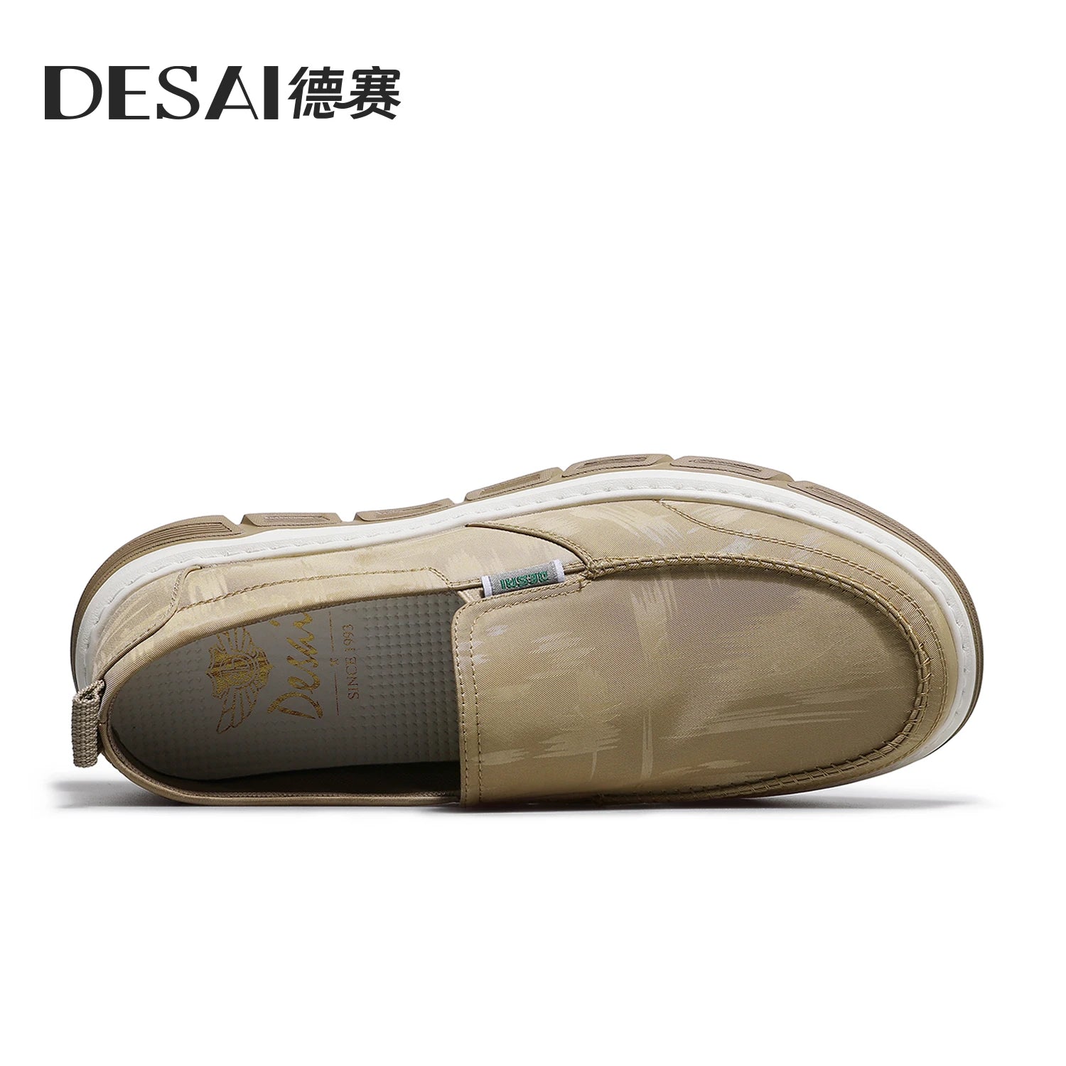 DESAI Casual kangaroo shoes for men, comfortable and breathable low-top shoes for daily wear