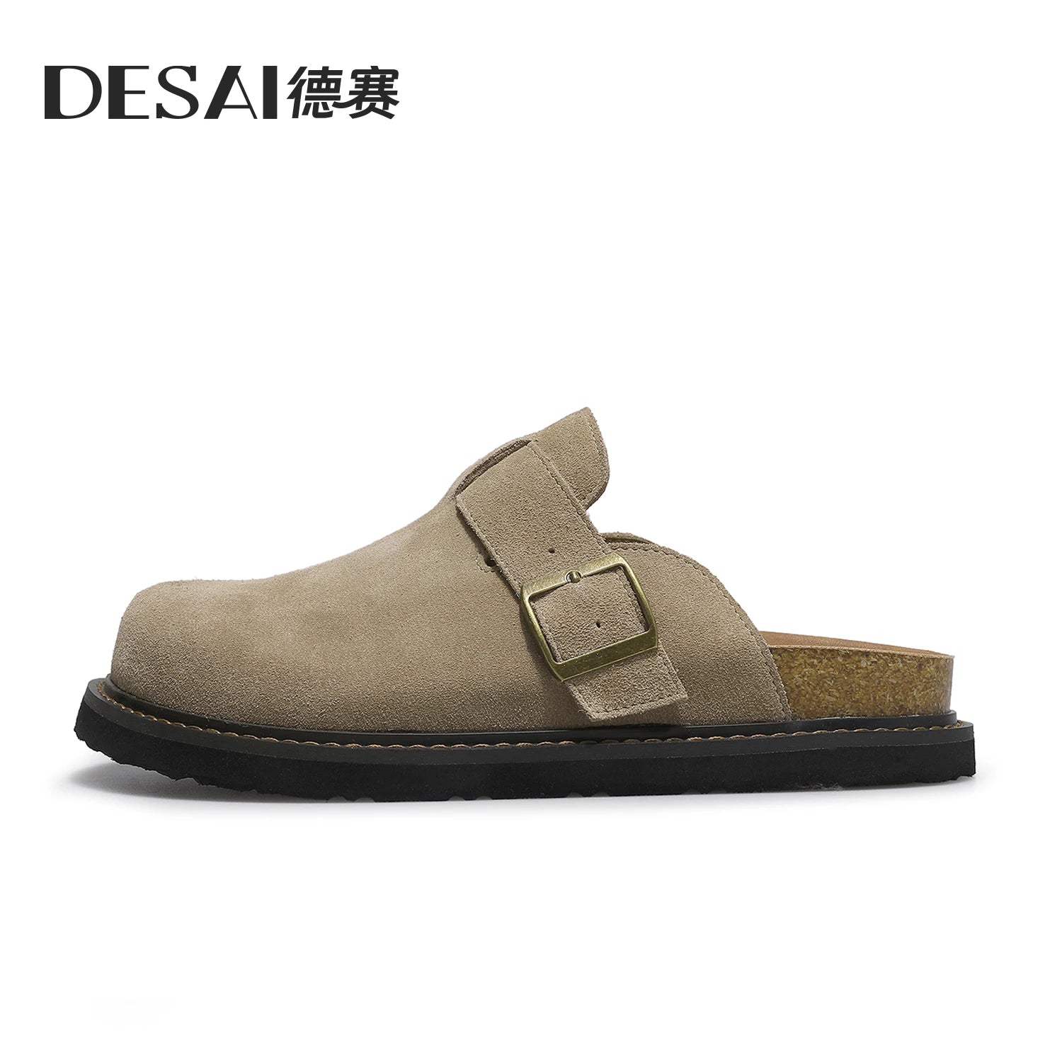 DESAI Summer retro Birkies breathable versatile flat casual shoes for men