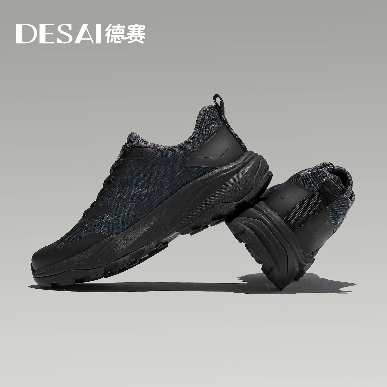 DESAI Breathable and comfortable casual shoes for men; versatile low-top lightweight outdoor sports shoes.