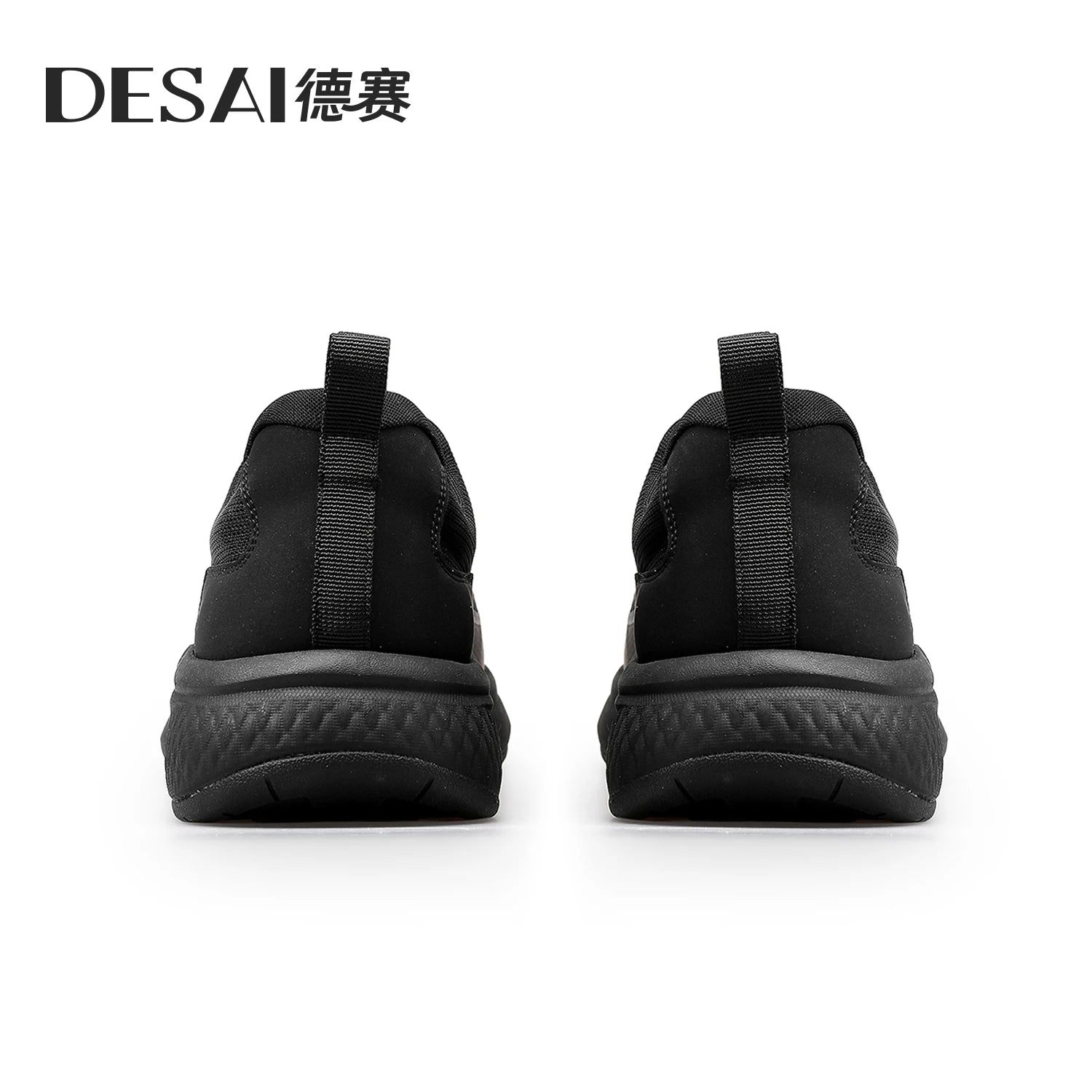 DESAI Summer breathable comfortable leisure shoes for men; mesh lightweight soft sole running sports shoes.