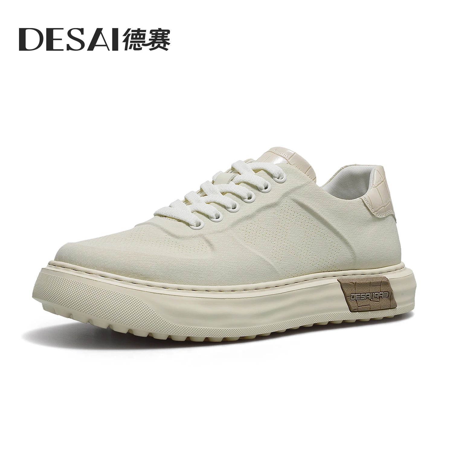DESAI Summer breathable shoes height increase sports shoes light and soft sole leisure men's shoes