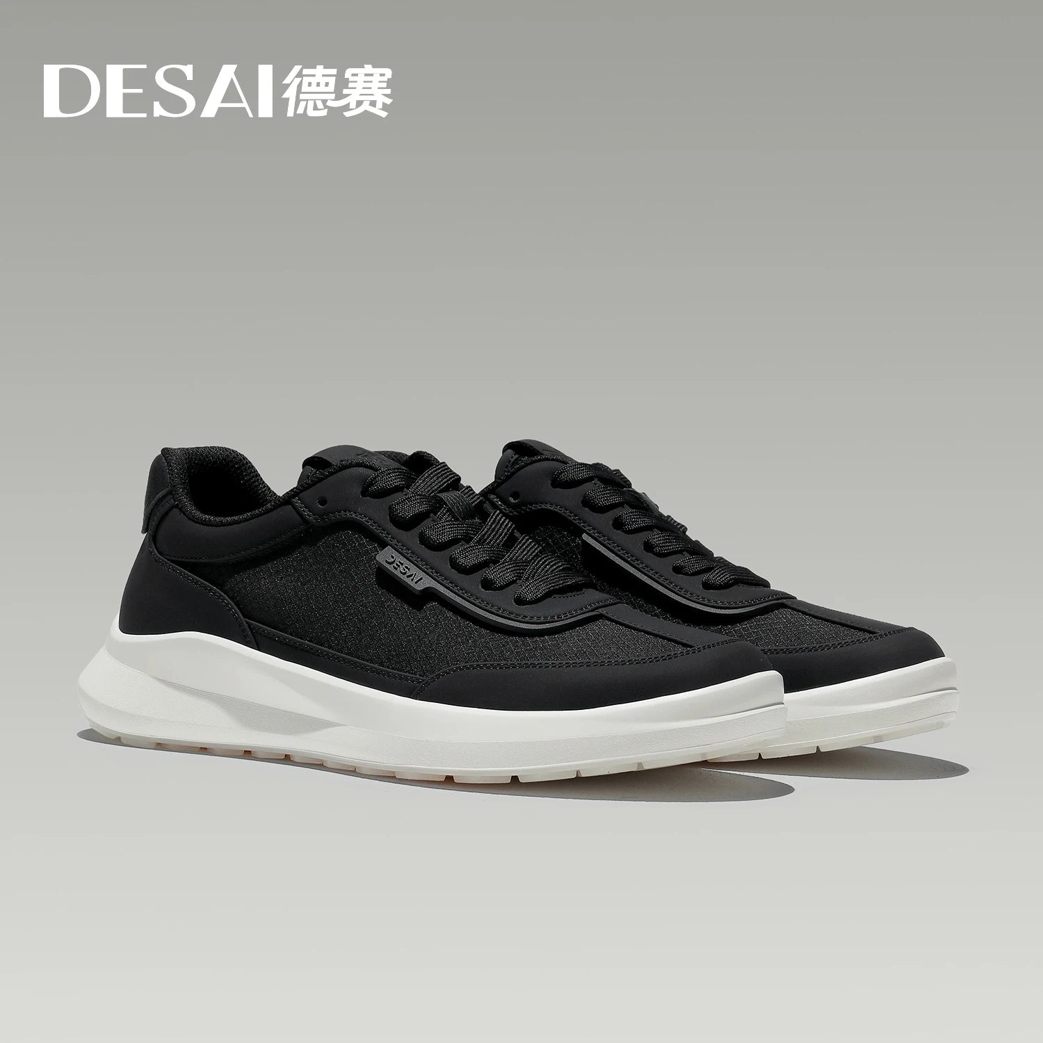 DESAI Breathable men's casual shoes with soft soles and versatile for sports and running