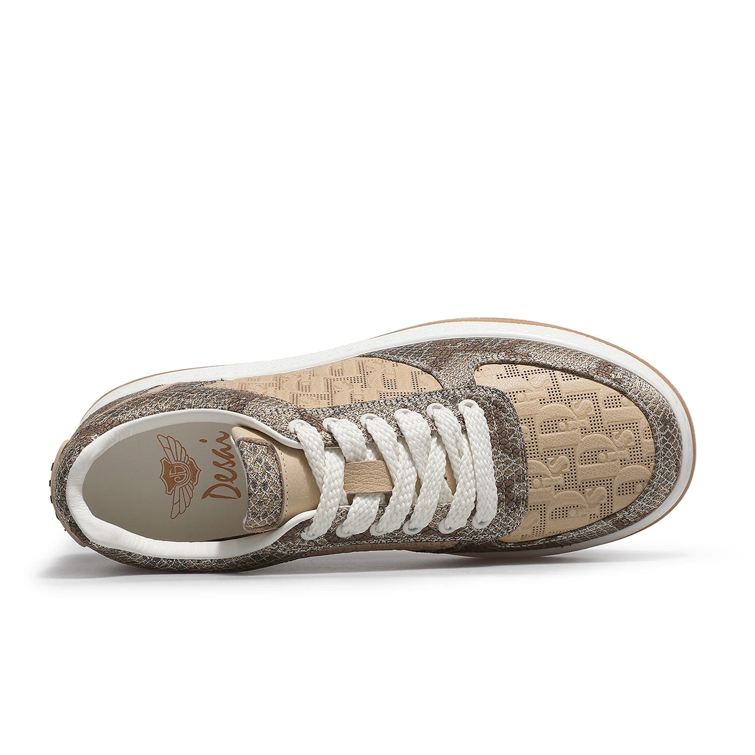 DESAI Eastern embroidery spring low-top men's low-top casual shoes versatile breathable fashionable men's shoes