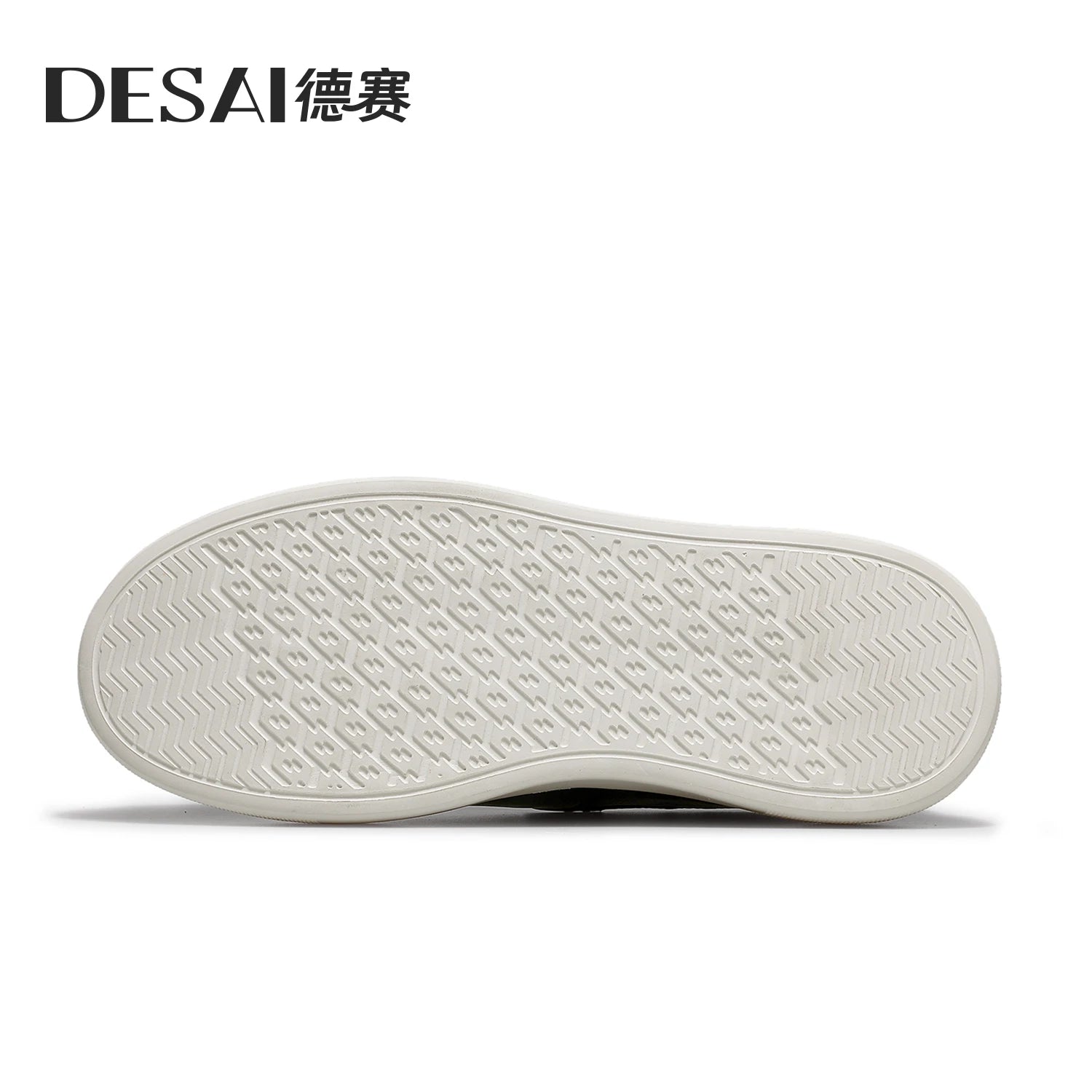 DESAI Men's genuine leather slip-on loafers with breathable soft soles, versatile shoes for heightening