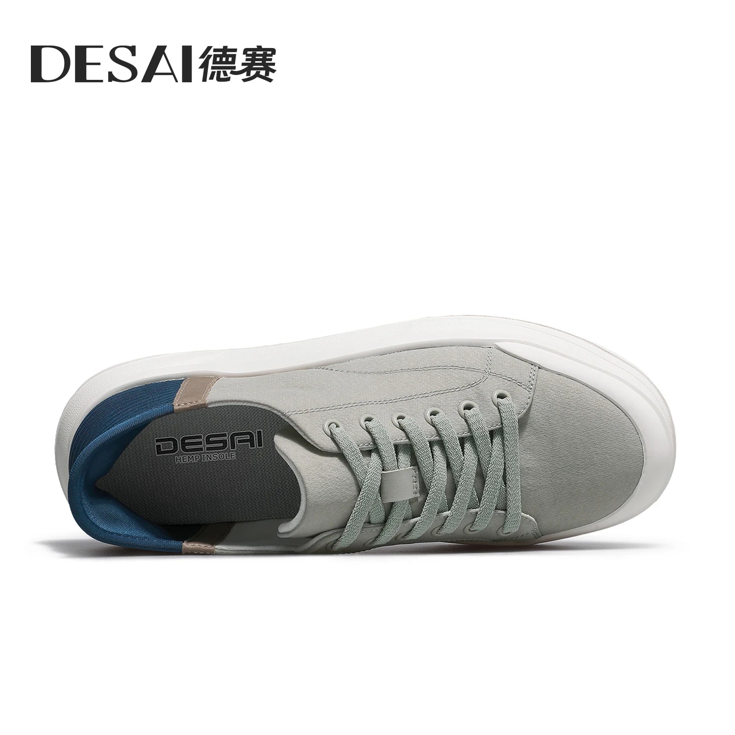 DESAI Lightweight breathable casual shoes with a soft sole and a versatile style for men's daily wear.