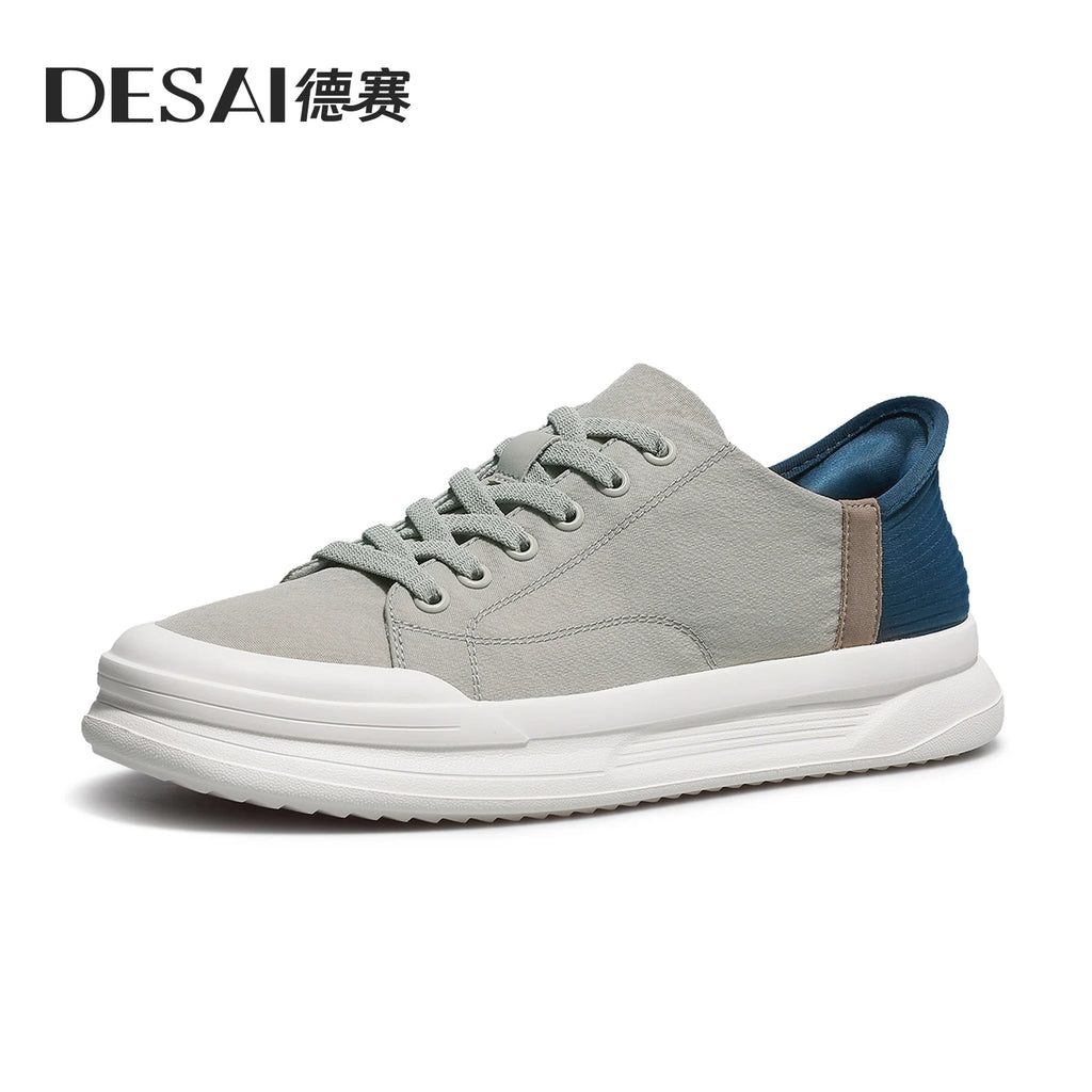 DESAI Lightweight breathable casual shoes with a soft sole and a versatile style for men's daily wear.
