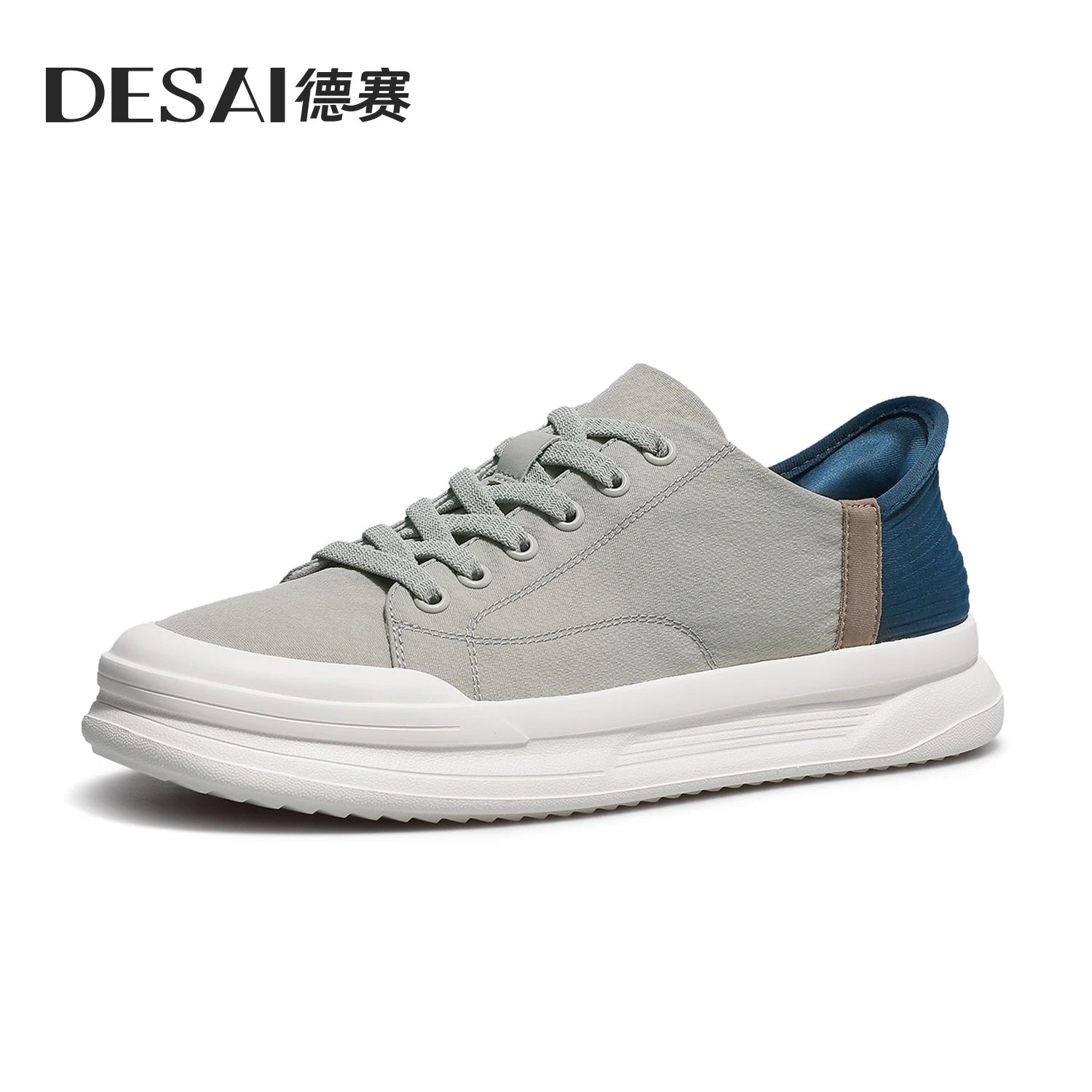 DESAI Lightweight breathable casual shoes with a soft sole and a versatile style for men's daily wear.