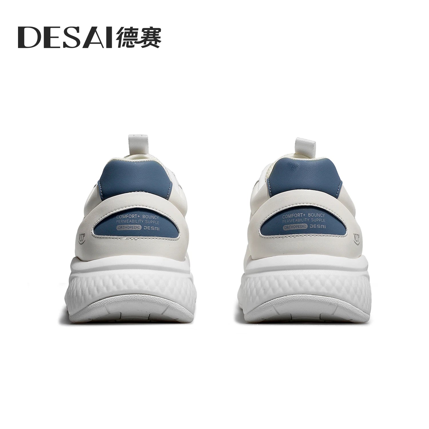 DESAI Lightweight, breathable, and cool mesh upper casual shoes with a comfortable soft sole for men