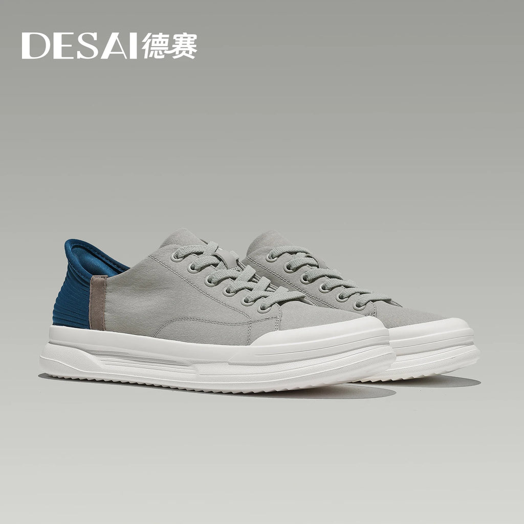 DESAI Lightweight breathable casual shoes with a soft sole and a versatile style for men's daily wear.