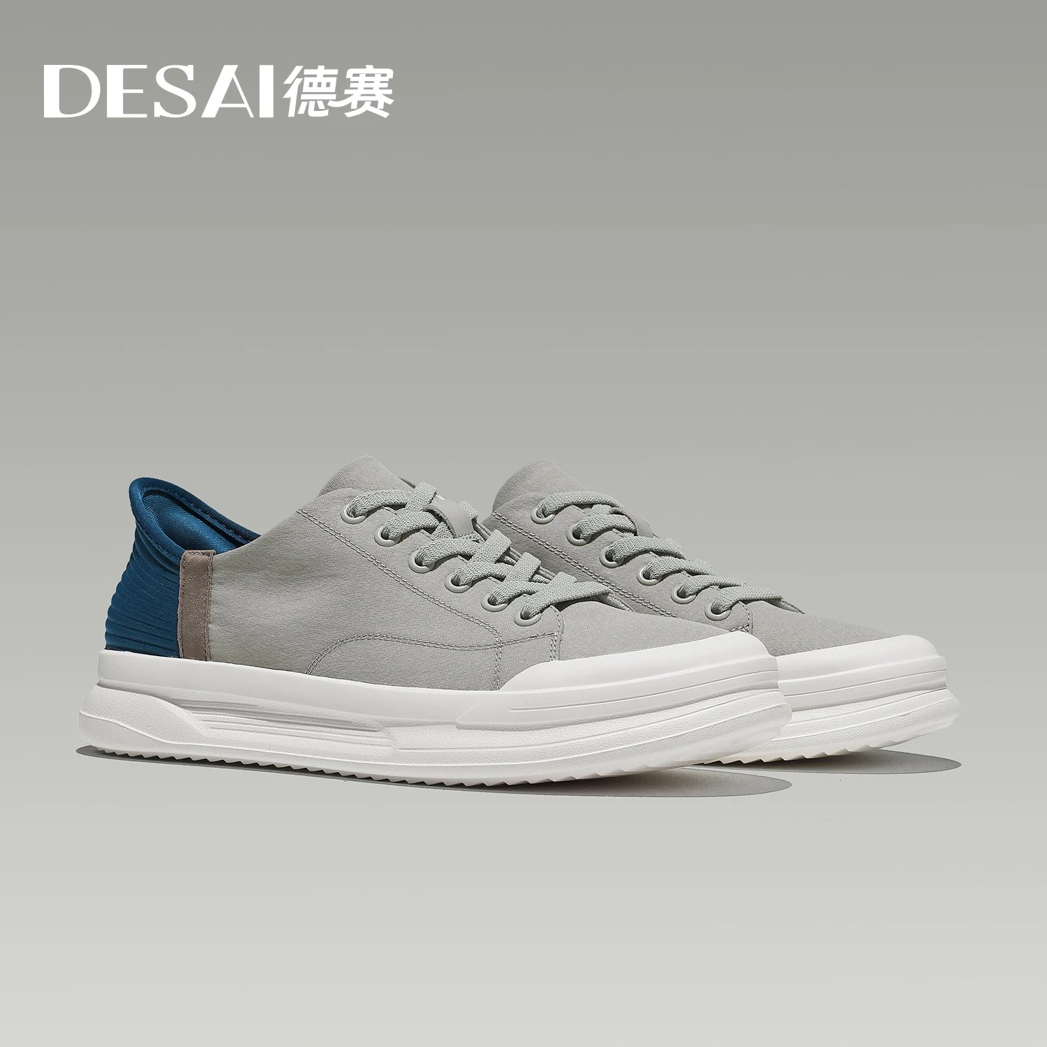 DESAI Lightweight breathable casual shoes with a soft sole and a versatile style for men's daily wear.