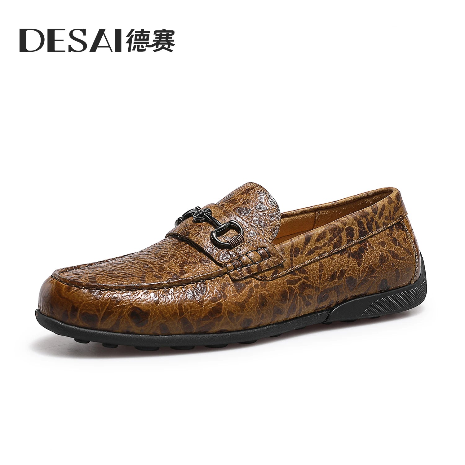DESAI Breathable mesh shoes; lightweight, soft sole, sports casual shoes, low-top, scratch-resistant men's running shoes.