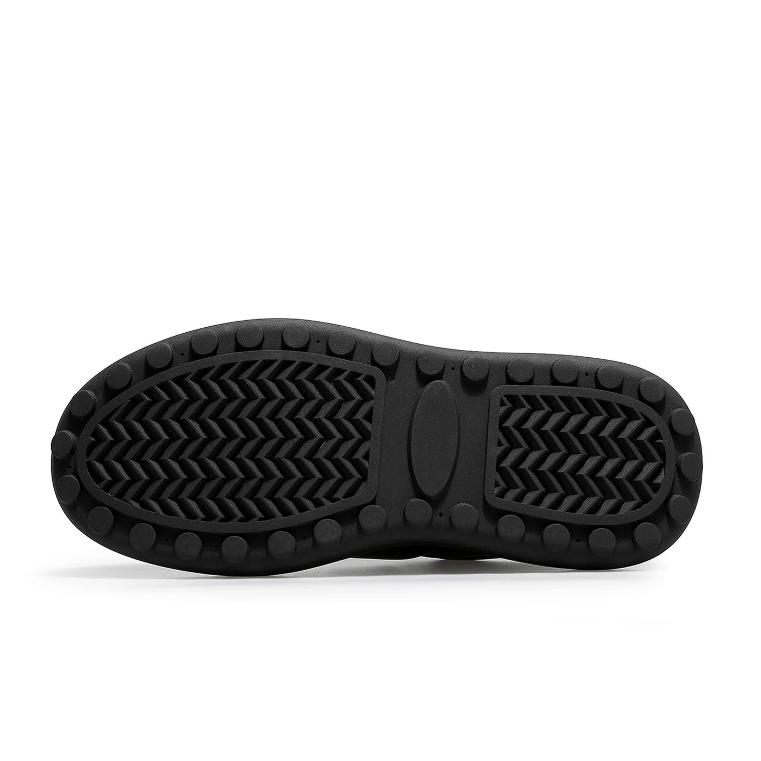DESAI White leather shoes for men; casual, simple, versatile, with a thick sole for height increase.