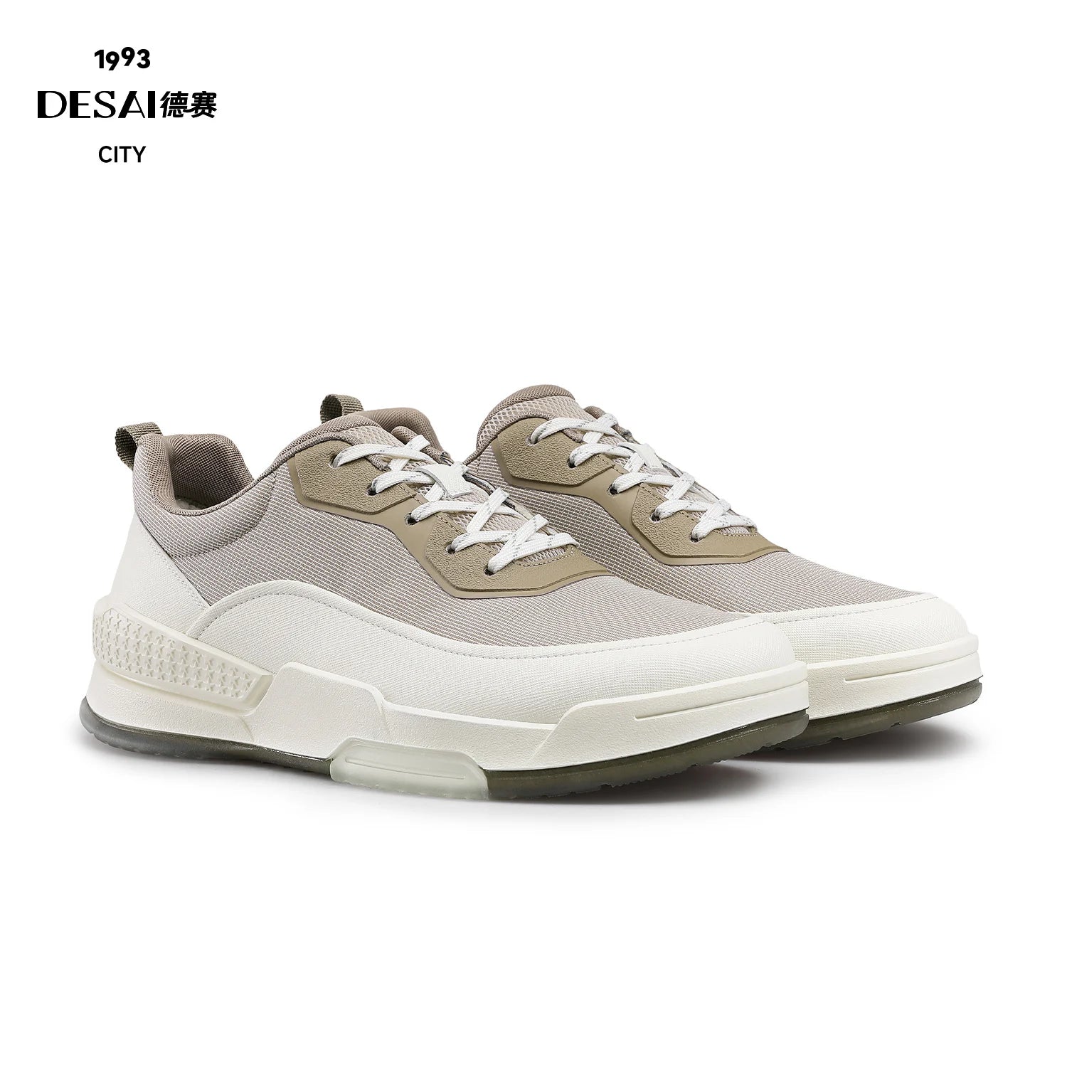 DESAI Summer mesh surface breathable men's casual shoes commuting sports shoes lightweight wear-resistant anti-skid shoes