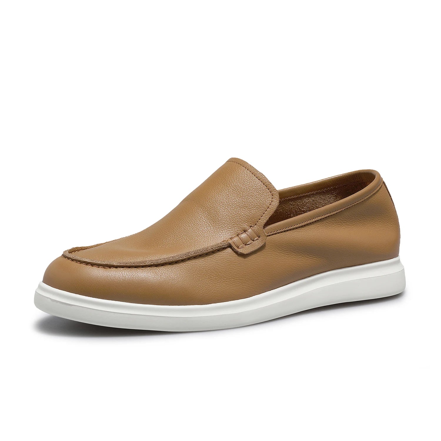 DESAI Lazy person slip-on casual shoes, special for driving, genuine leather bean shoes, soft sole men's shoes