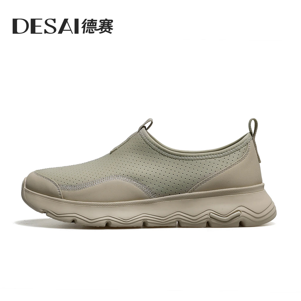 DESAI Breathable casual shoes versatile lightweight sports soft sole comfortable men's shoes