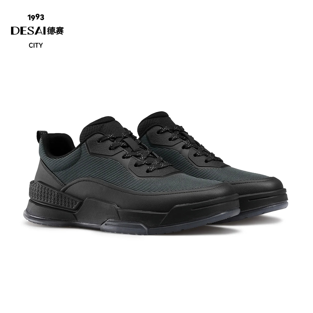 DESAI Summer mesh surface breathable men's casual shoes commuting sports shoes lightweight wear-resistant anti-skid shoes