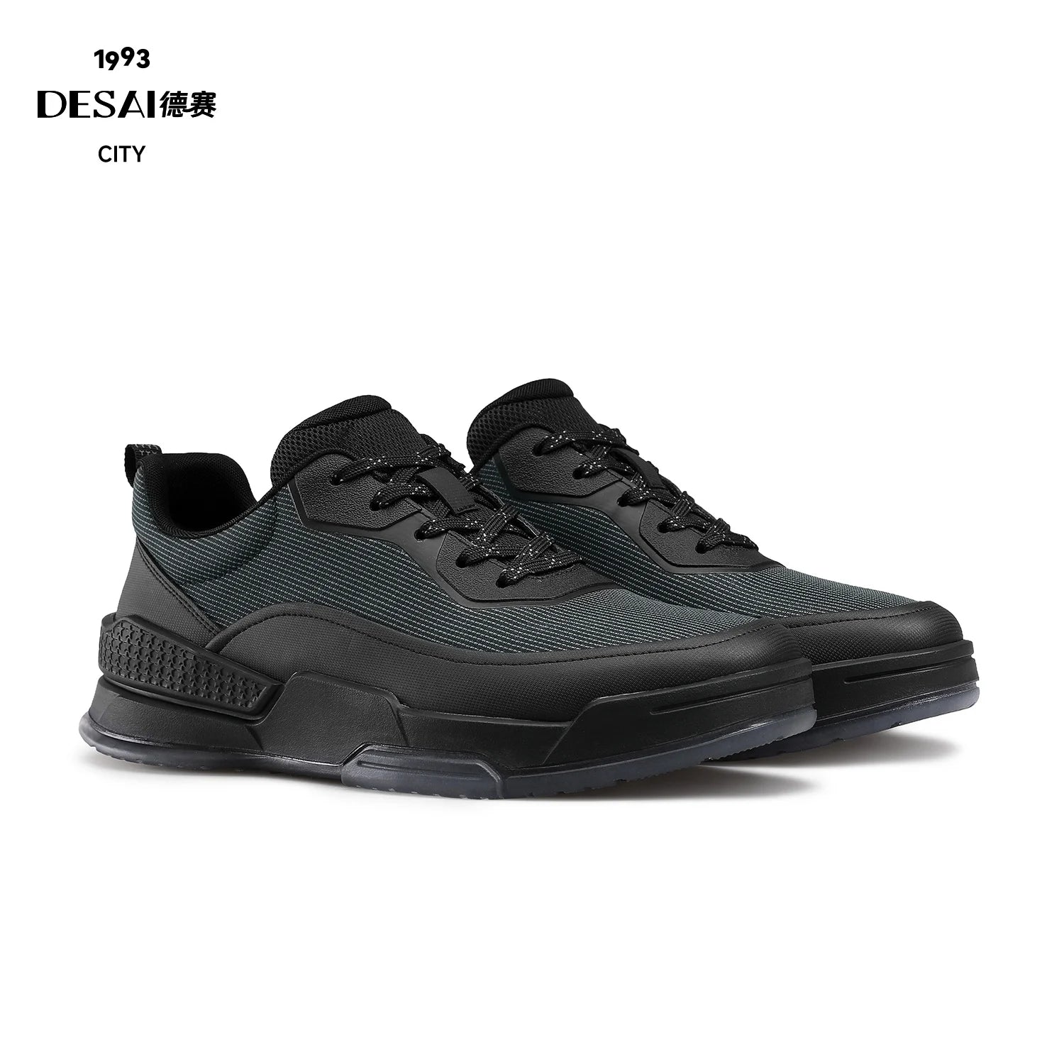 DESAI Summer mesh surface breathable men's casual shoes commuting sports shoes lightweight wear-resistant anti-skid shoes
