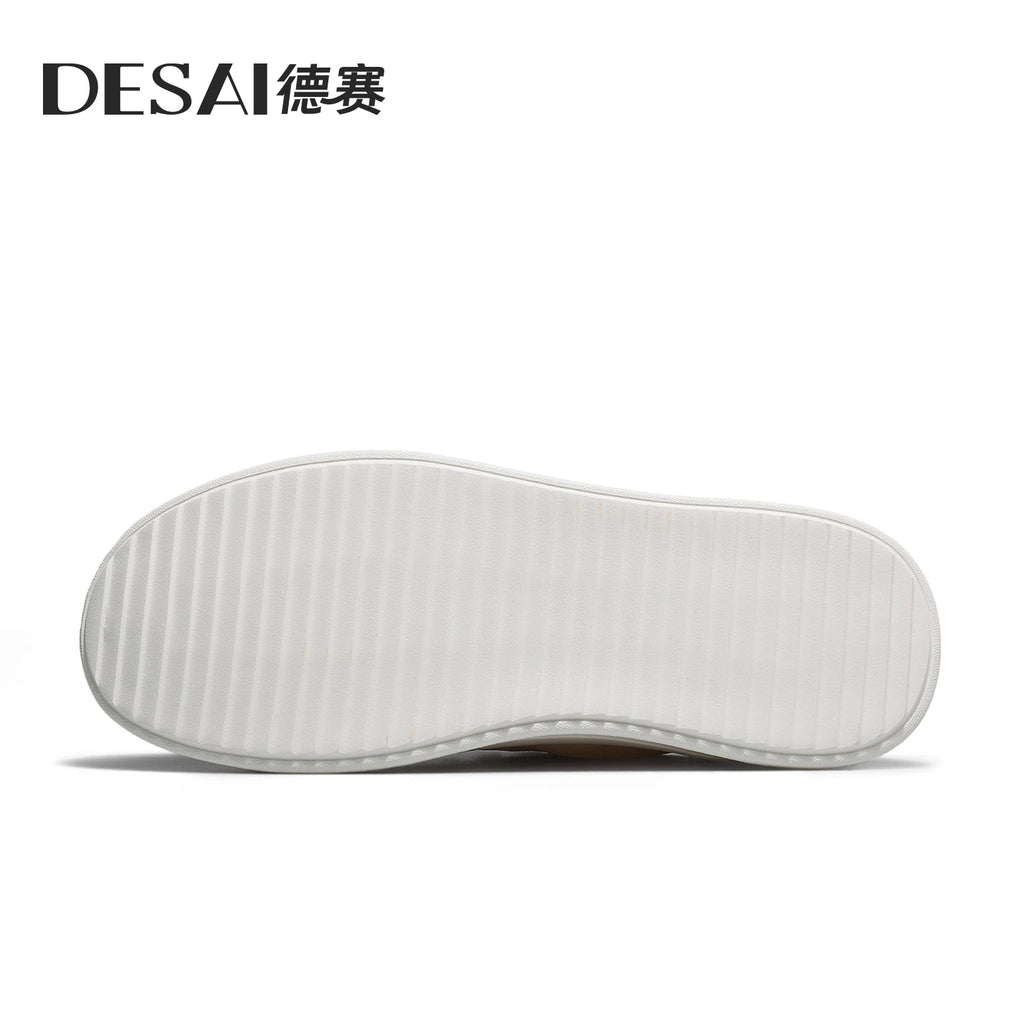 DESAI Lightweight breathable casual shoes with a soft sole and a versatile style for men's daily wear.