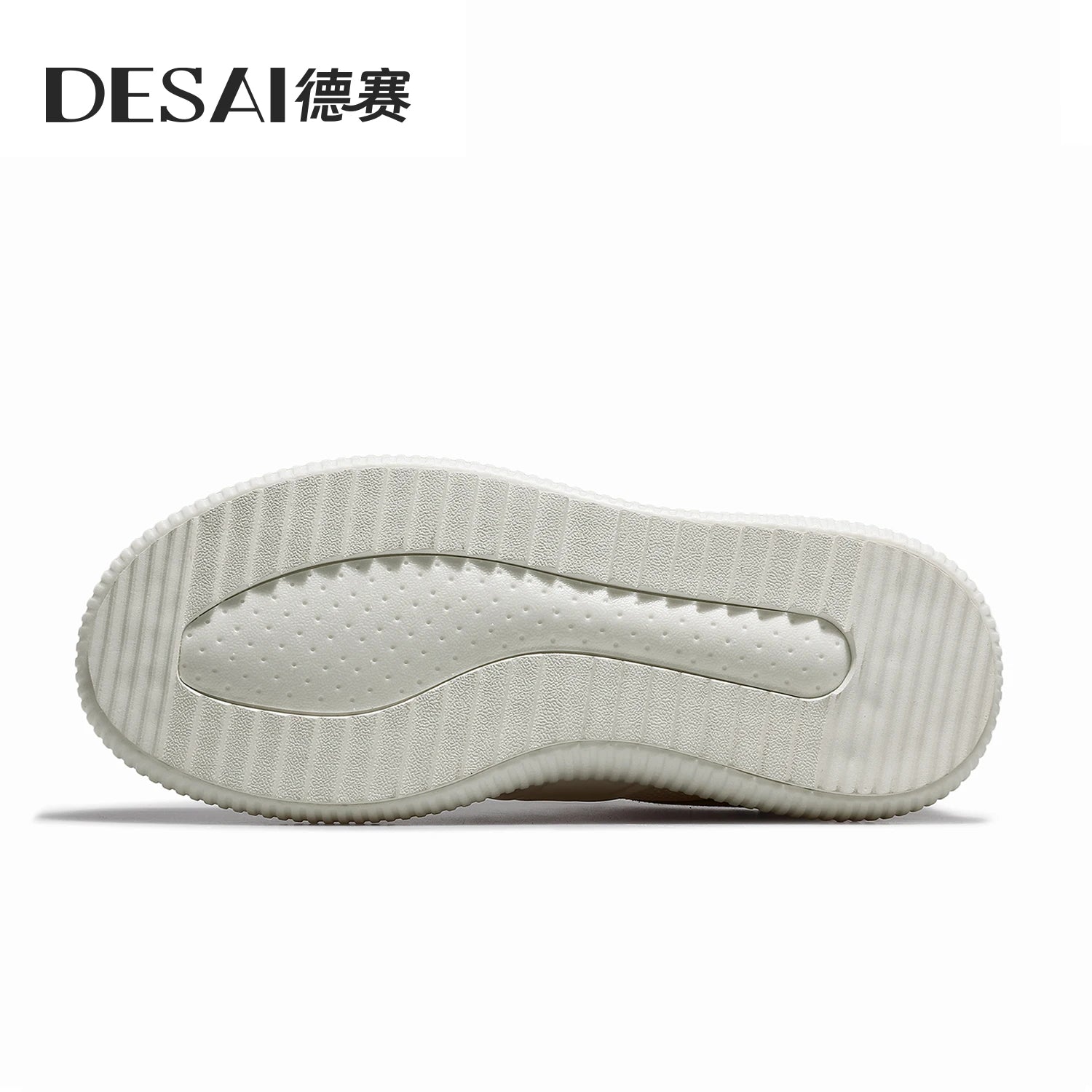 DESAI Soft sole sports plimsolls slip-on breathable perforated men's casual shoes