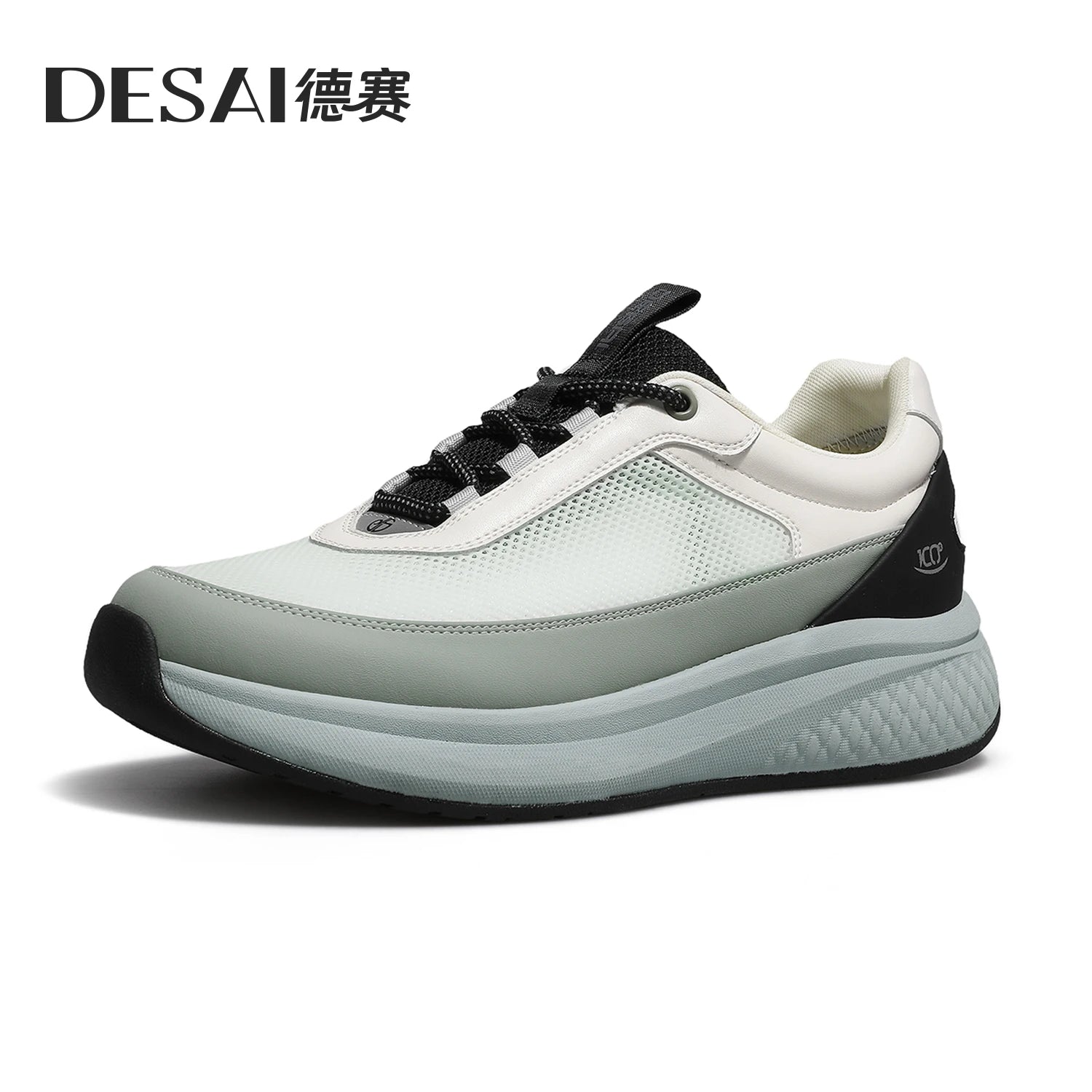 DESAI Lightweight, breathable, and cool mesh upper casual shoes with a comfortable soft sole for men