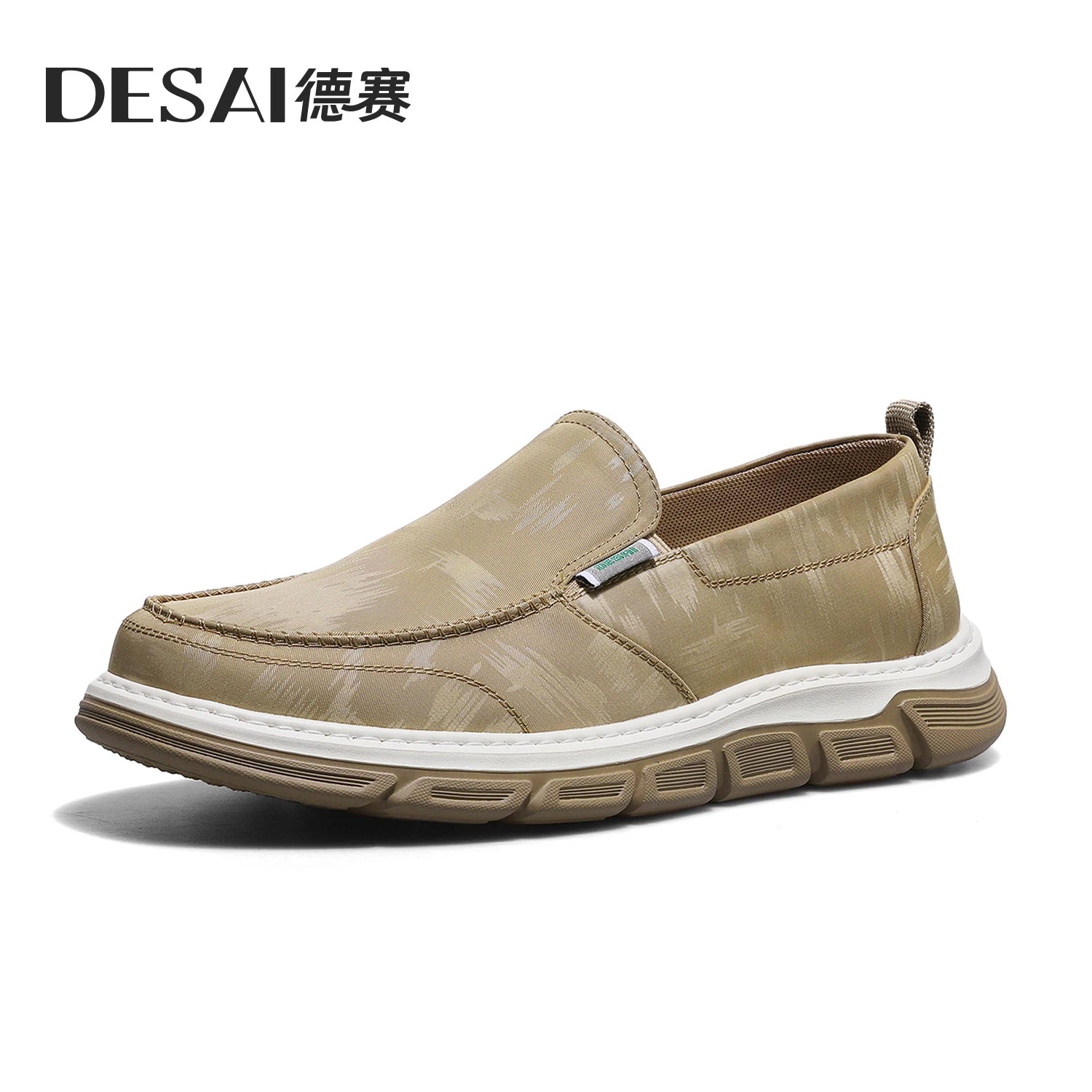 DESAI Casual kangaroo shoes for men, comfortable and breathable low-top shoes for daily wear