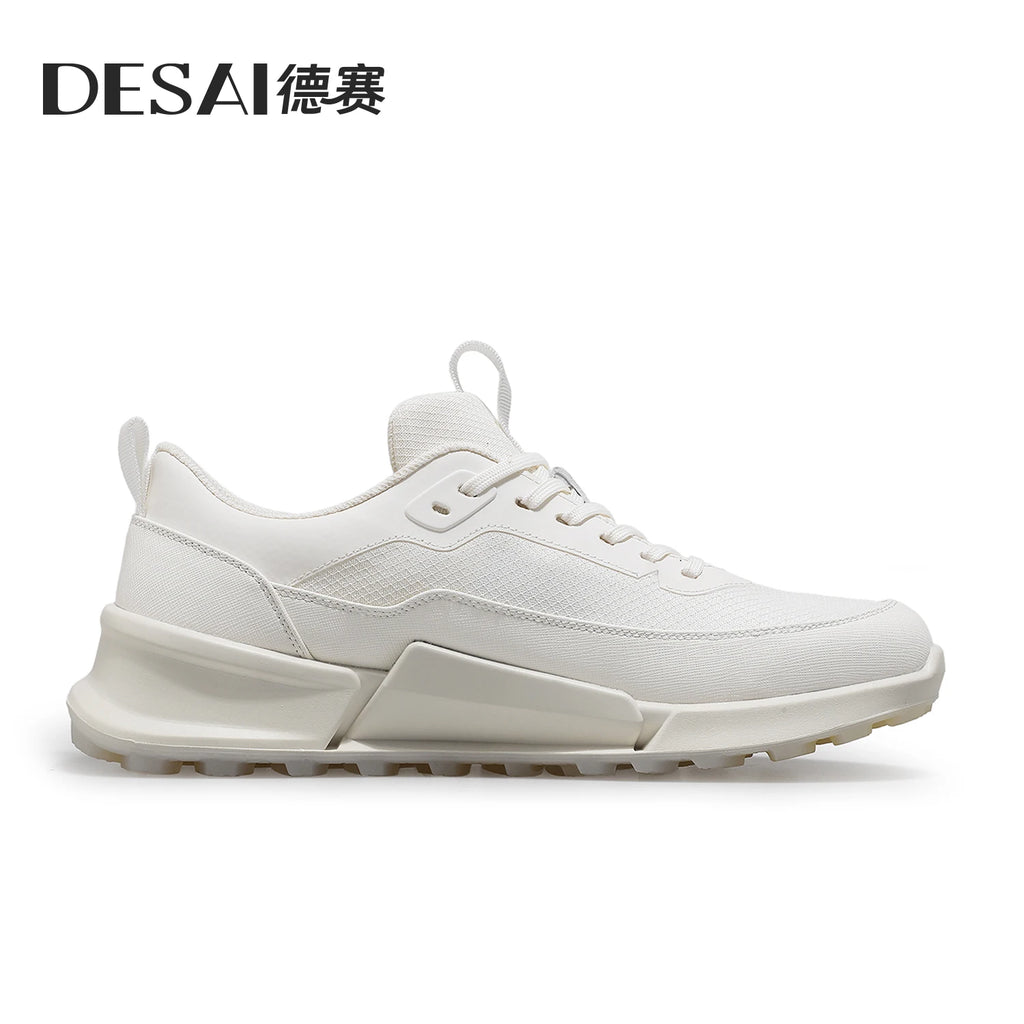 Desai casual shoes men's shoes increase wear resistance lightweight sports shoes men's mesh surface breathable lightweight