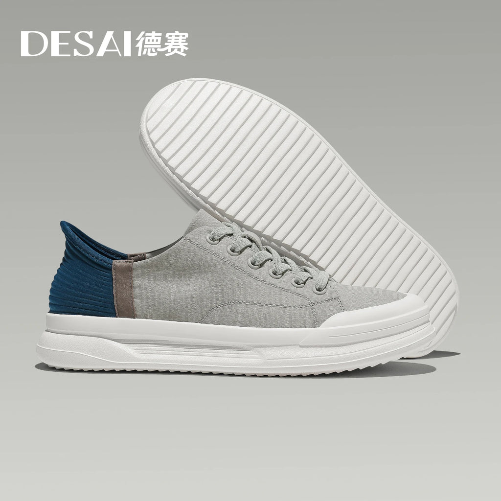 DESAI Lightweight breathable casual shoes with a soft sole and a versatile style for men's daily wear.