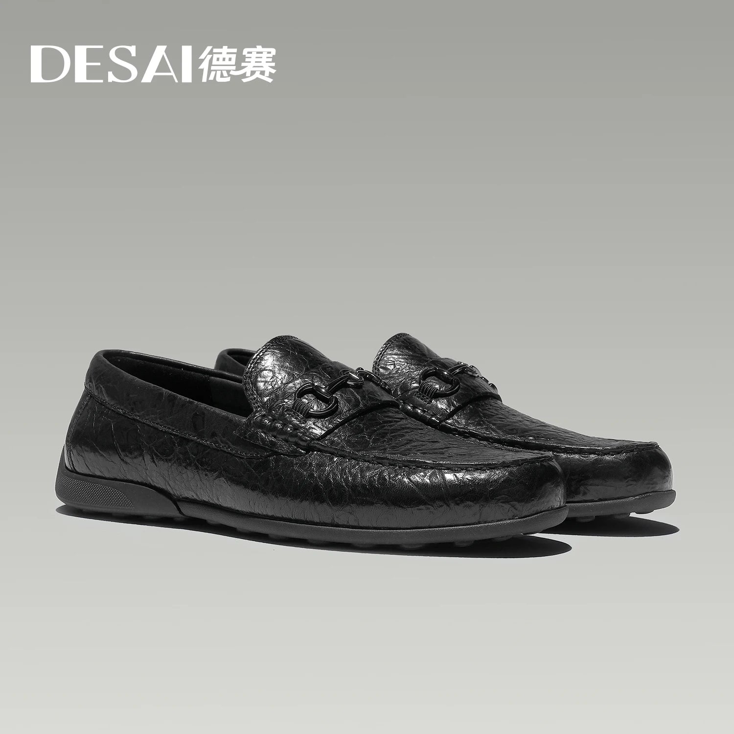 DESAI Breathable mesh shoes; lightweight, soft sole, sports casual shoes, low-top, scratch-resistant men's running shoes.