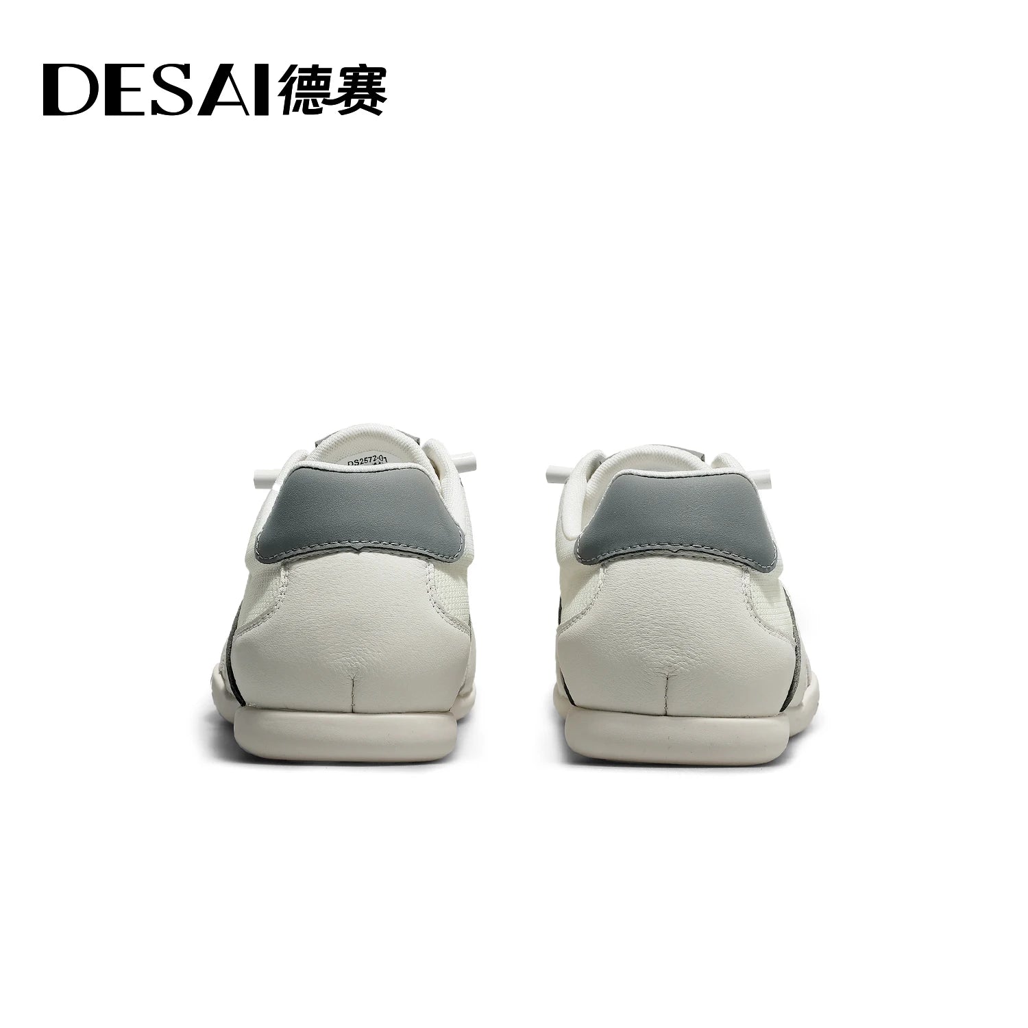 DESAI Men's casual shoes with breathable mesh surface and lightweight sole; versatile and comfortable with soft sole