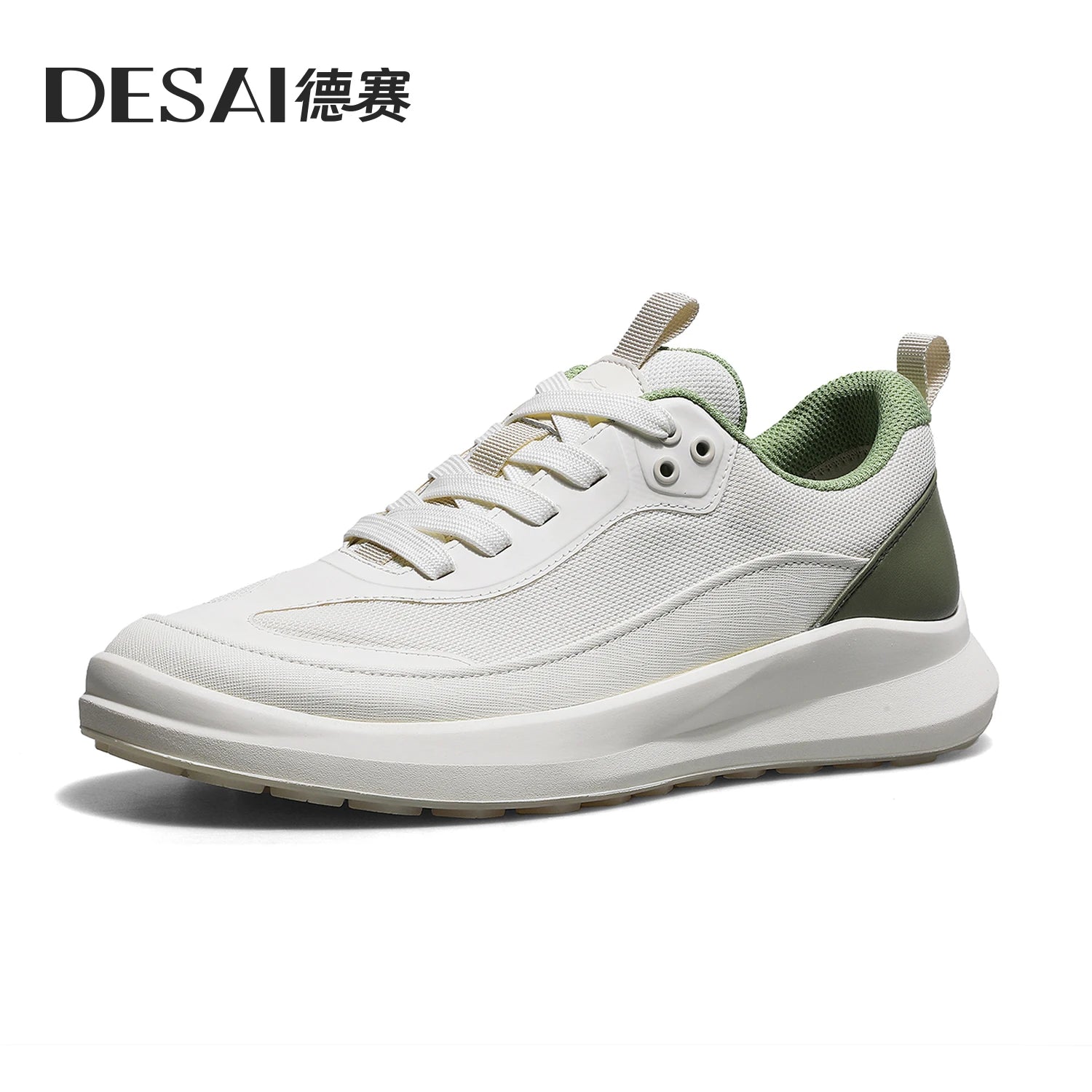 DESAI Breathable men's casual shoes with soft soles for comfortable sports and running shoes for commuting